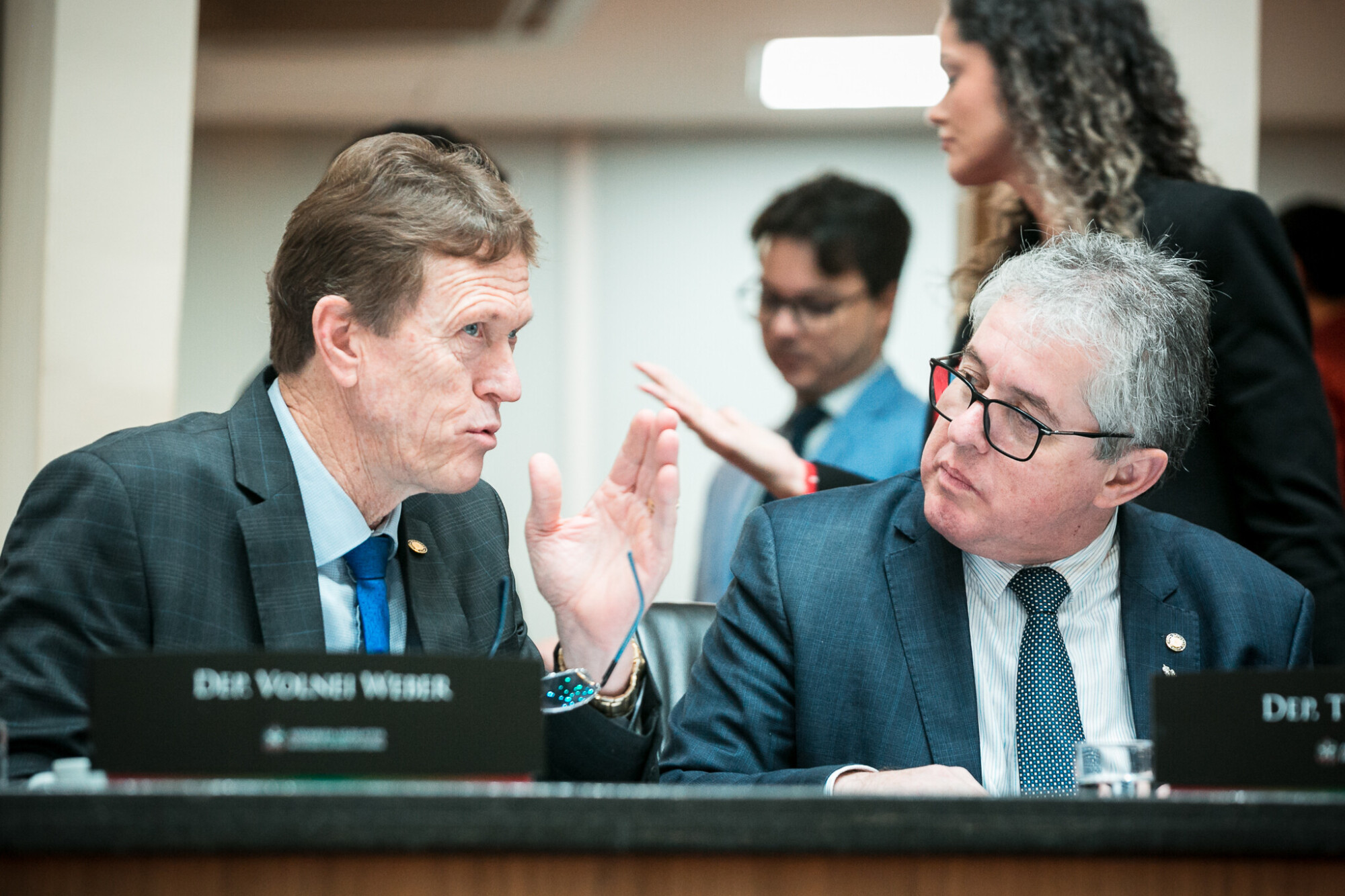 - Deputado Volnei Weber (MDB)
- Deputado Tiago Zilli (MDB)