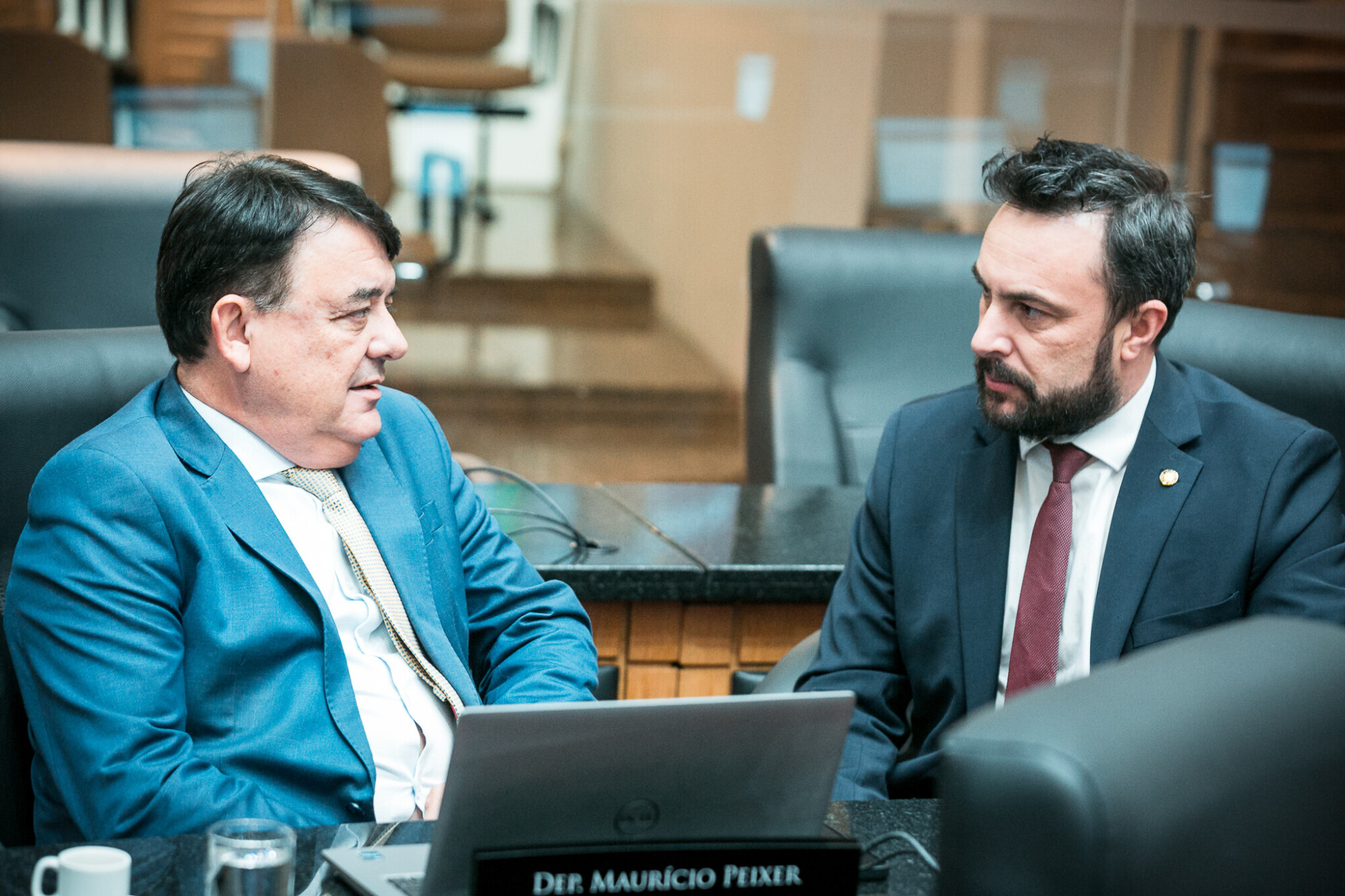 - Deputado Mauricio Peixer (PL)	
 - Deputado Marcius Machado (PL)