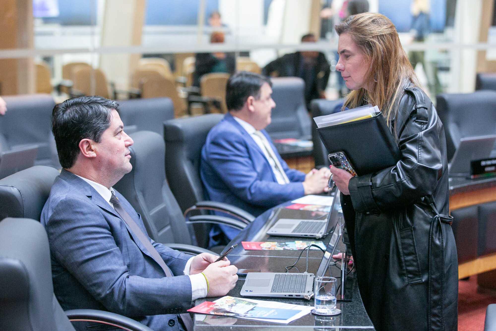 - Deputado Emerson Stein (MDB)
 - Deputada Paulinha (Podemos)