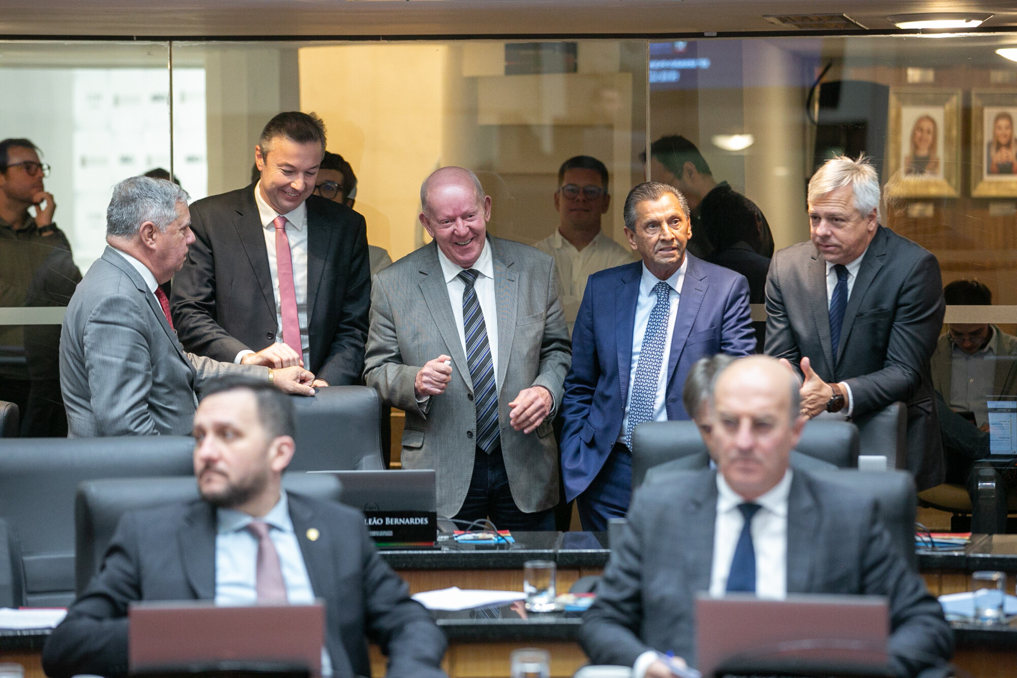 - Deputado Mário Motta (PSD)
 - Deputado Napoleão Bernardes (PSD) 	
- Deputado Marcos Vieira (PSDB)  - Deputado Julio Garcia (PSD) 	
- Deputado Fabiano da Luz (PT)