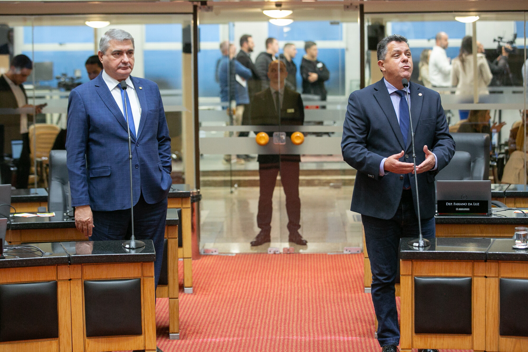 - Deputado Antídio Lunelli (MDB) 	
	
 - Deputado Ivan Naatz (PL)