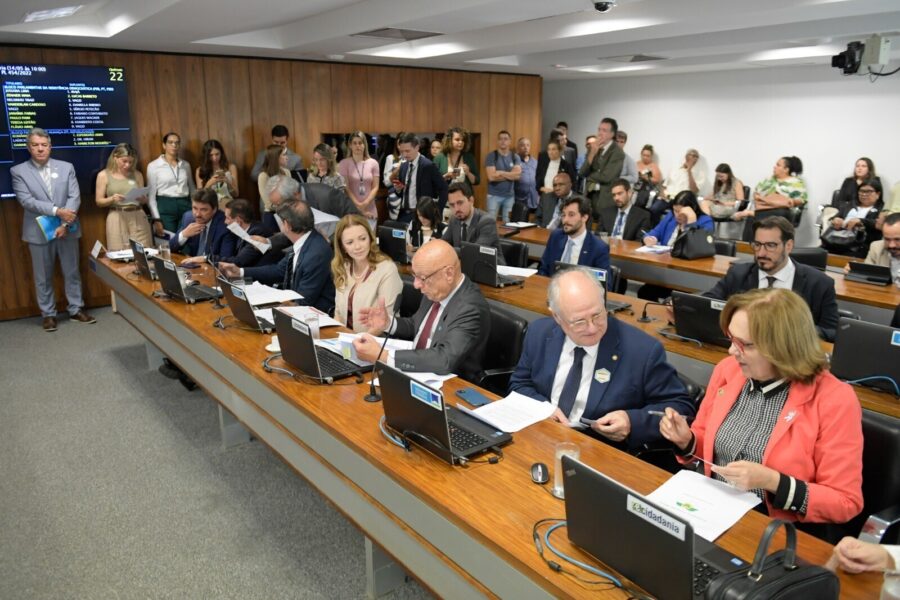 Deputado Dr Vicente em reunião no Senado