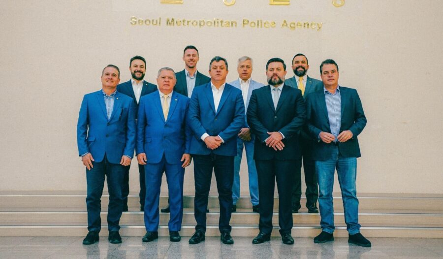 Parlamentares da comitiva de SC em viagem ao país asiático