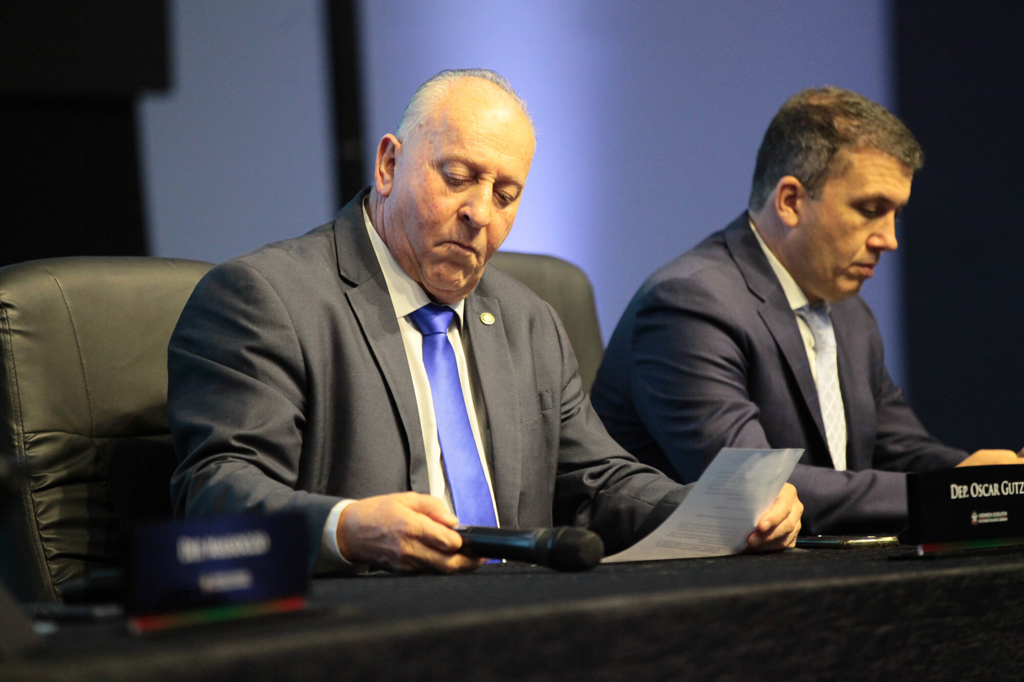 - Deputado Oscar Gutz (PL) 	
 - Deputado Camilo Martins (Podemos)