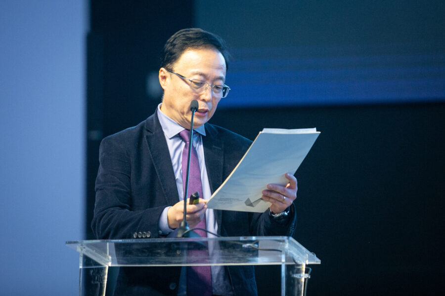 Presidente da Academia Filarmônica Musicarium, Sergio Ogawa