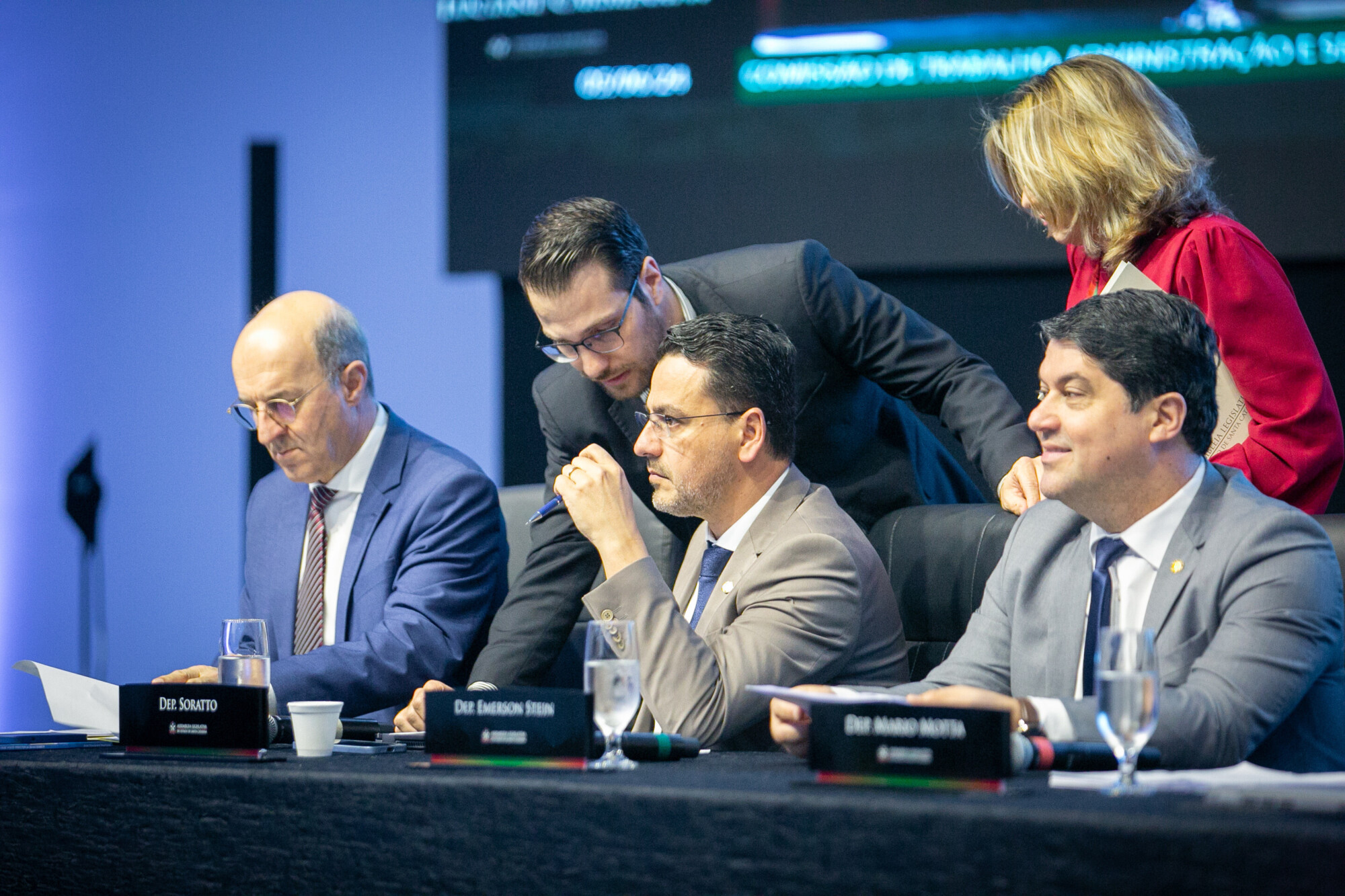 - Deputado José Milton Scheffer (PP) 	
 - Deputado Soratto (PL)
 - Deputado Emerson Stein (MDB)