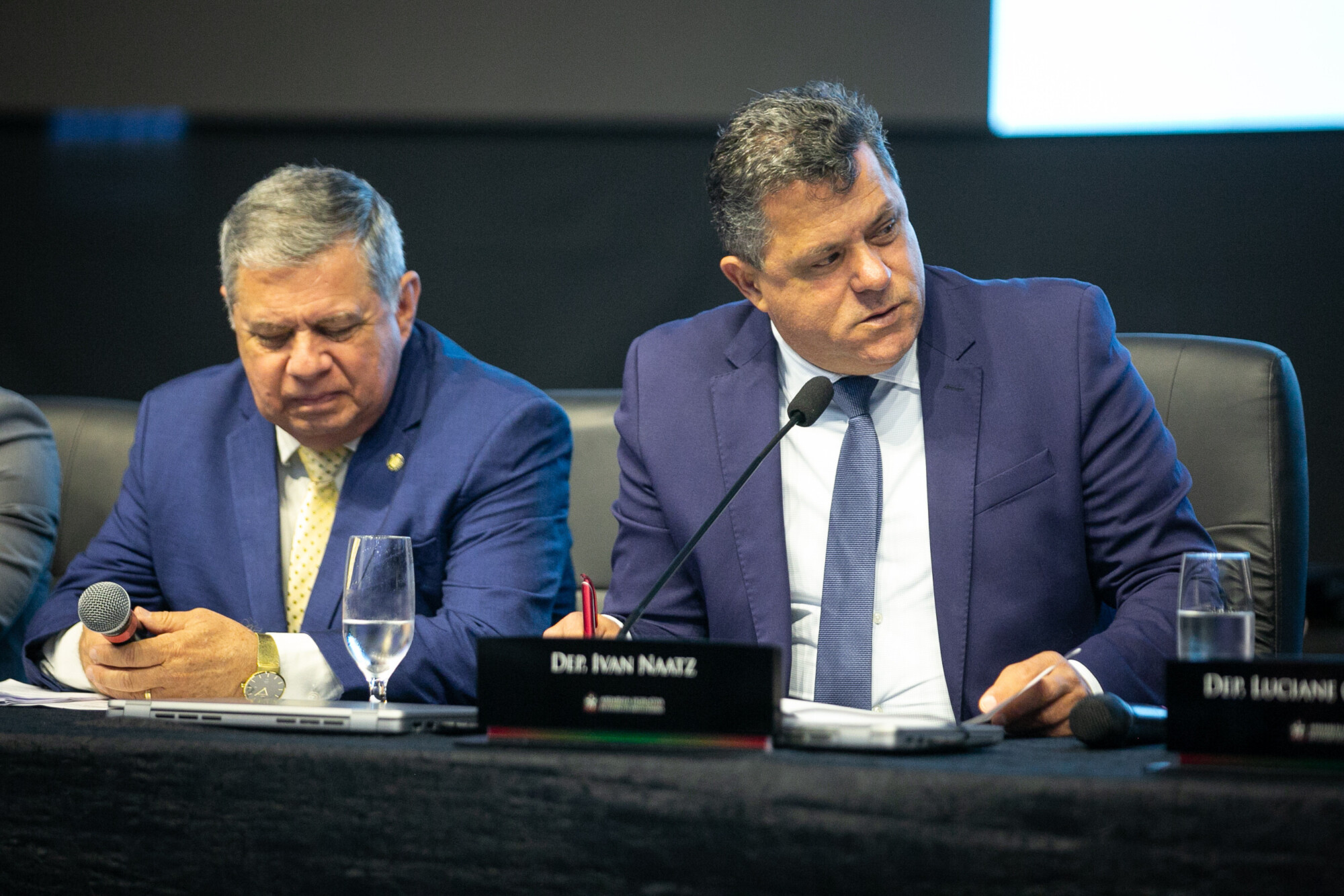 - Deputado Mário Motta (PSD)
 - Deputado Ivan Naatz (PL)