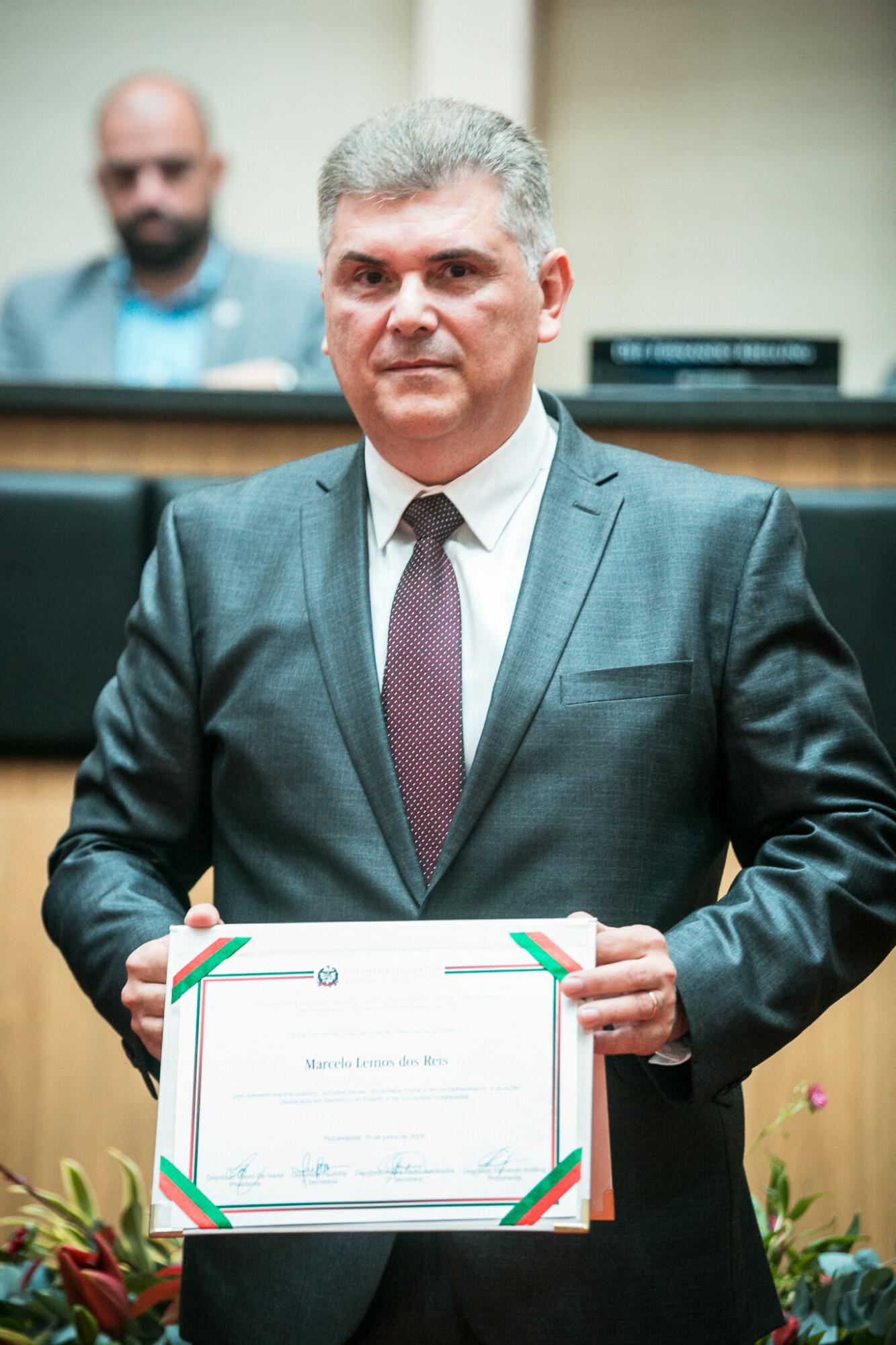 -Marcelo Lemos dos Reis - Presidente do conselho regional de Medicina de Santa Catarina