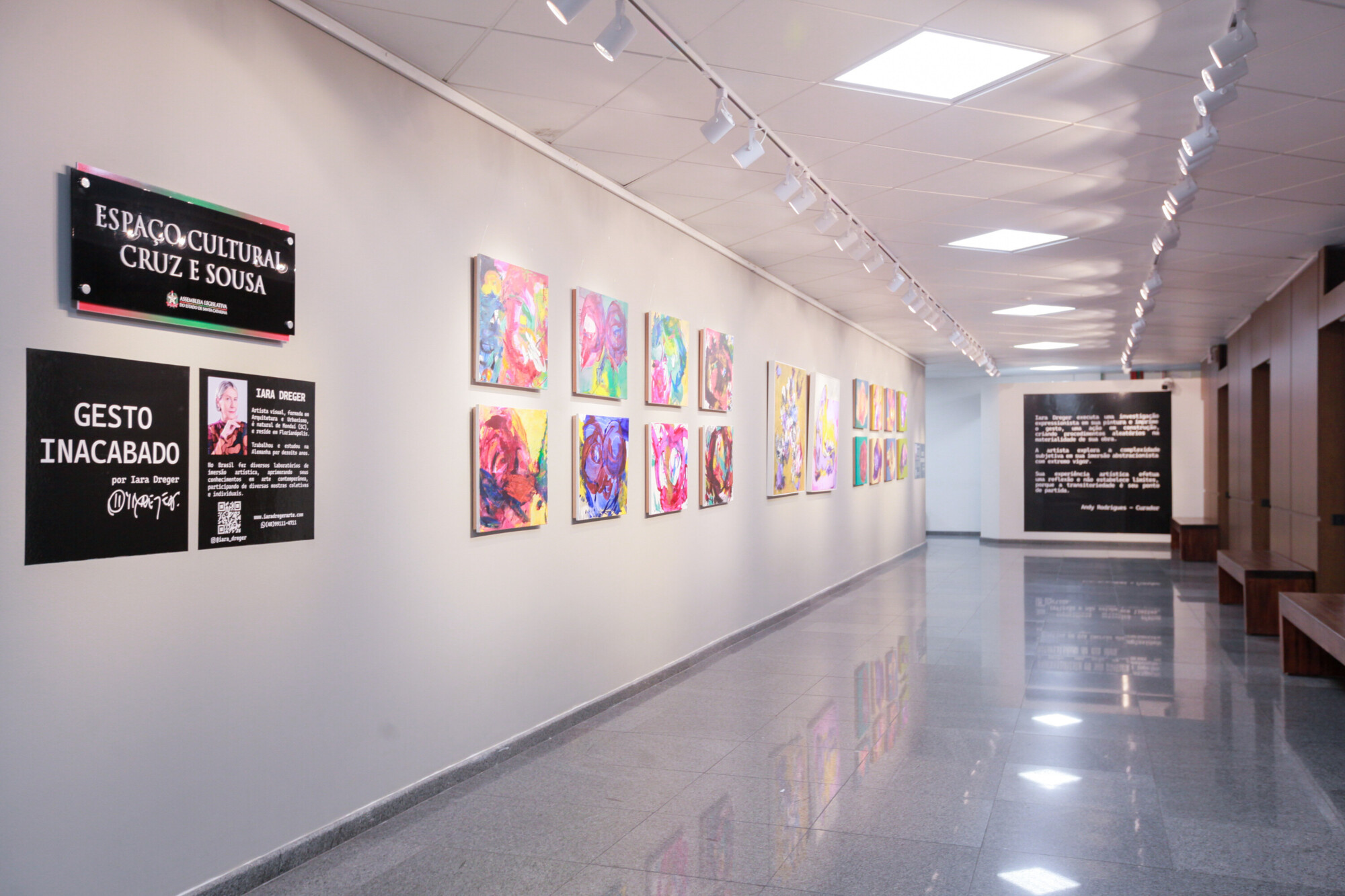 Exposição “Gesto Inacabado”, da Artista Plástica e Arquiteta Iara Dreger