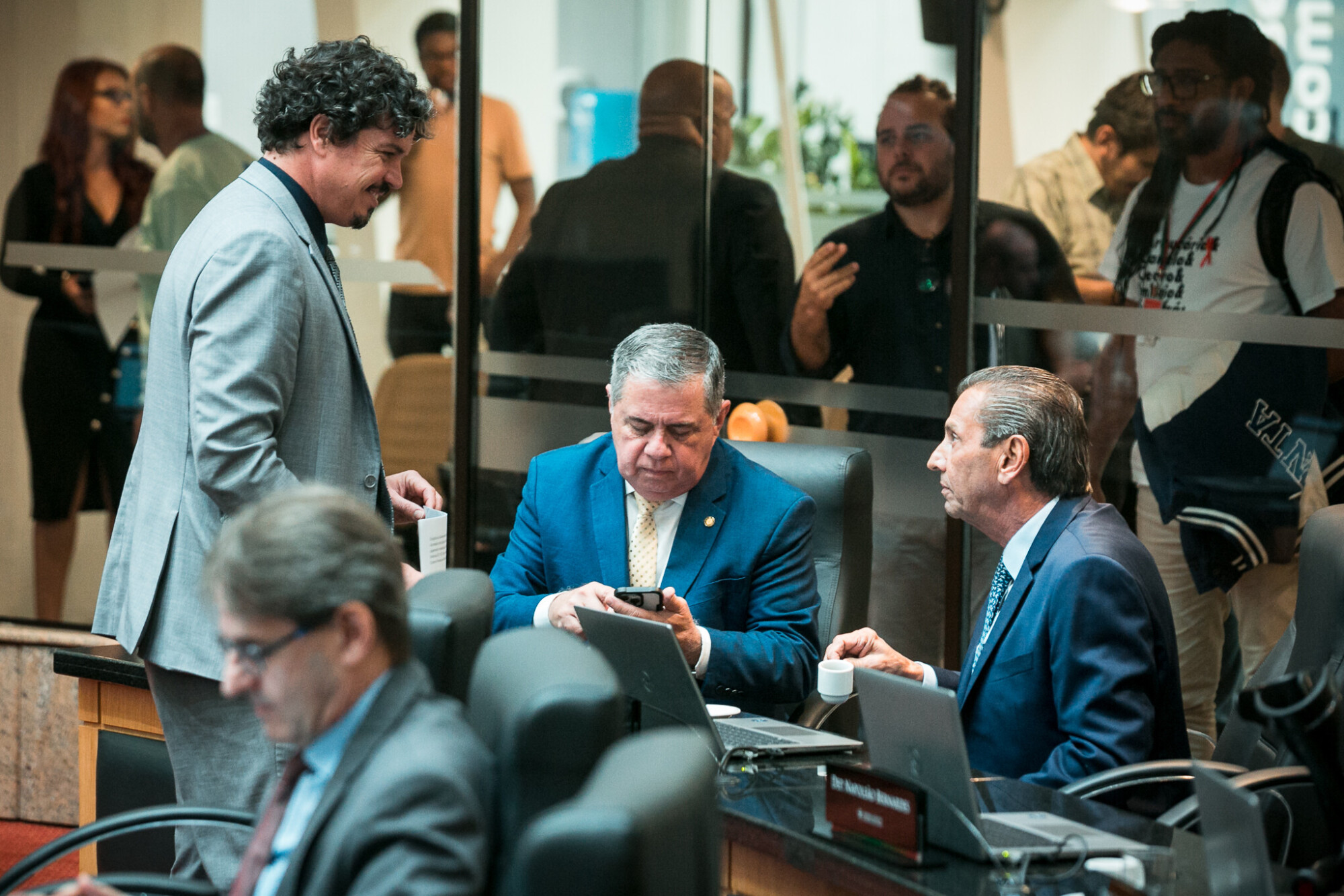 - Deputado Marquito (PSOL)
 - Deputado Mário Motta (PSD)
 - Deputado Julio Garcia (PSD)
