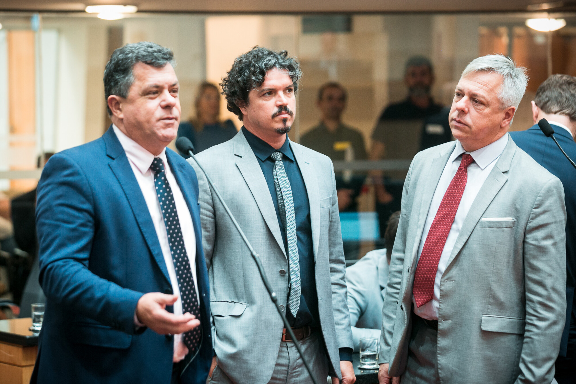 - Deputado Ivan Natz (PL)
 - Deputado Marquito (PSOL)
 - Deputado Fabiano da Luz (PT)