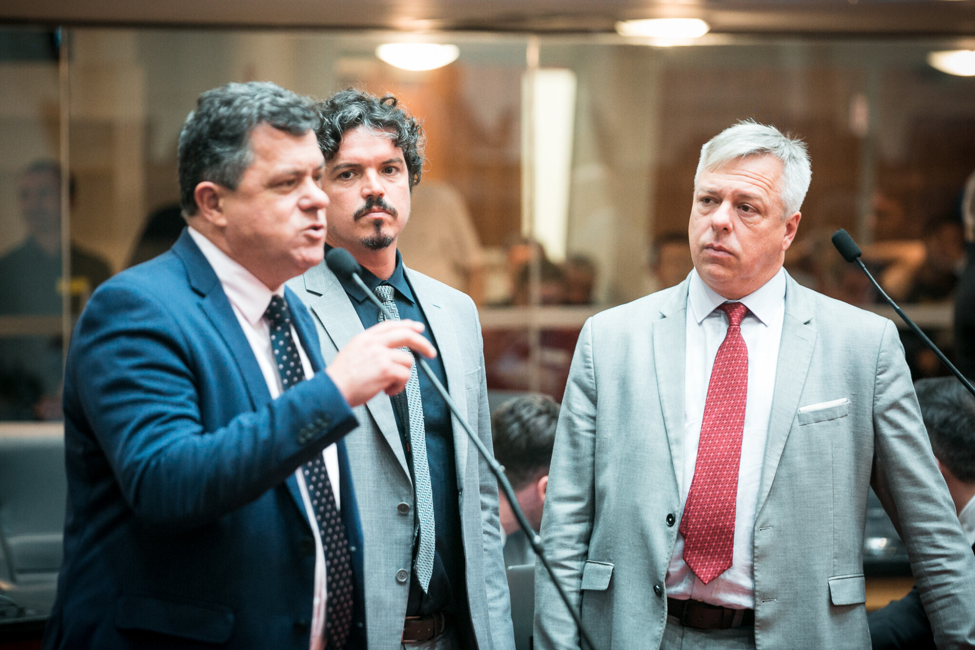 - Deputado Ivan Natz (PL)
 - Deputado Marquito (PSOL)
 - Deputado Fabiano da Luz (PT)