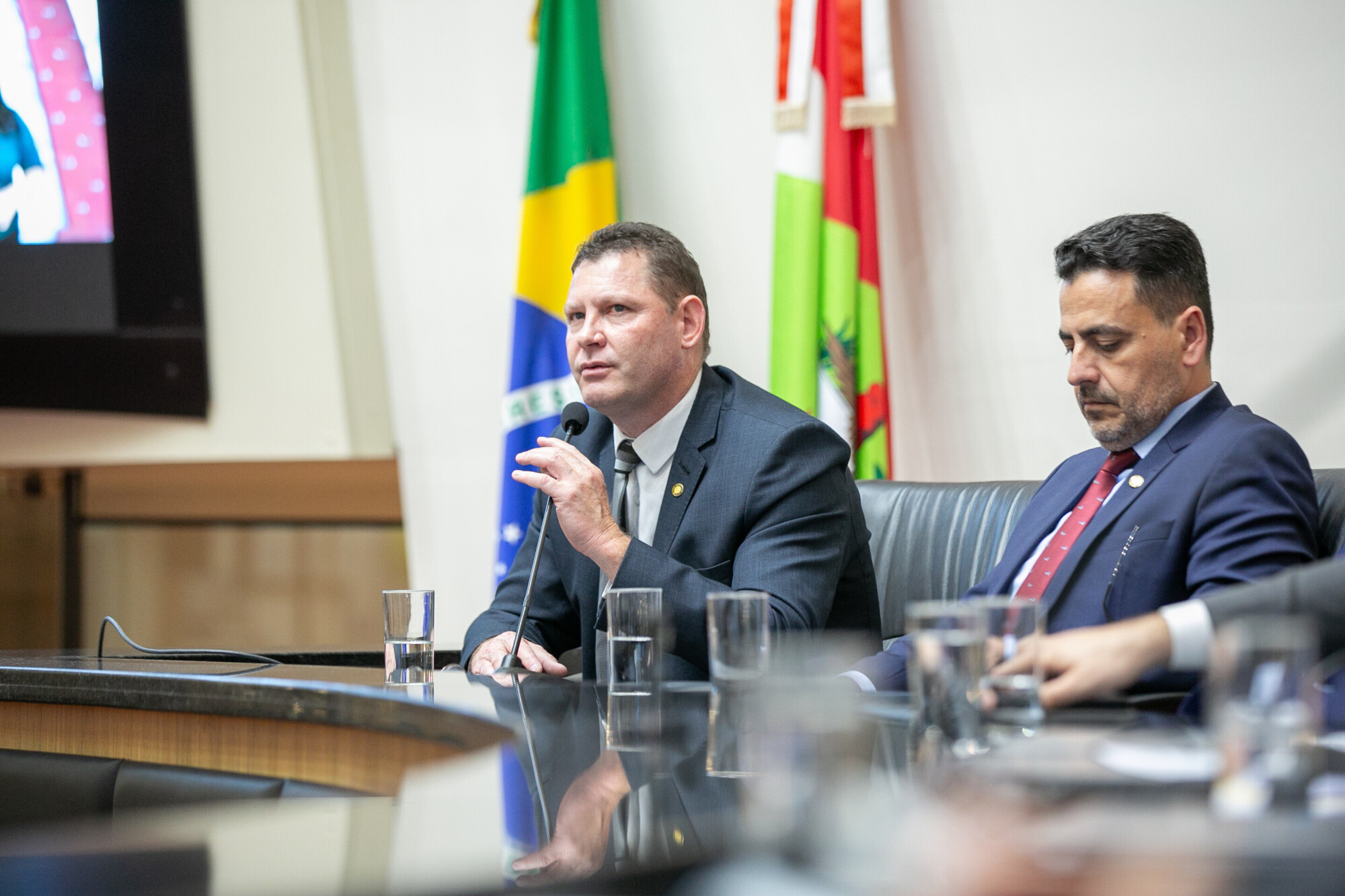 - Deputado Edilson Massoco (PL)	
 - Deputado Soratto (PL)