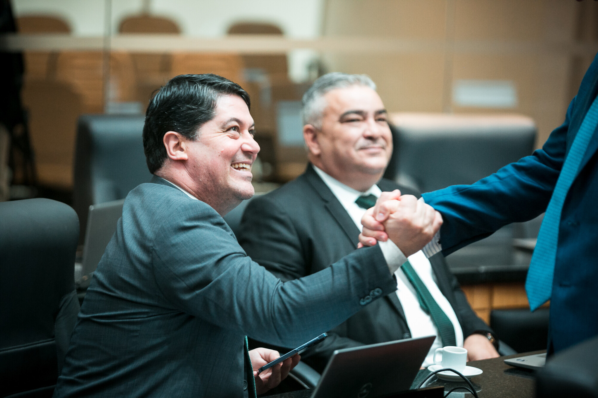 - Deputado Emerson Stein (MDB)
 - Deputado Sargento Lima (PL)