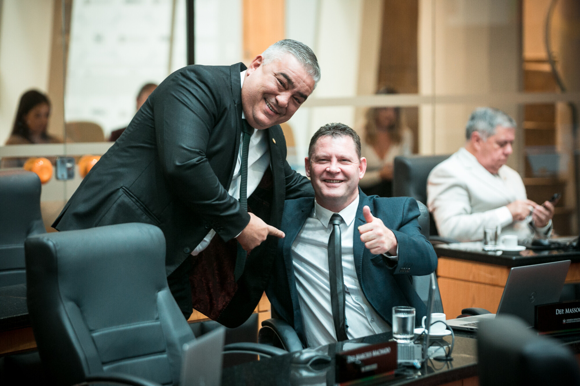 - Deputado Sargento Lima (PL) - Deputado Edilson Massoco (PL)