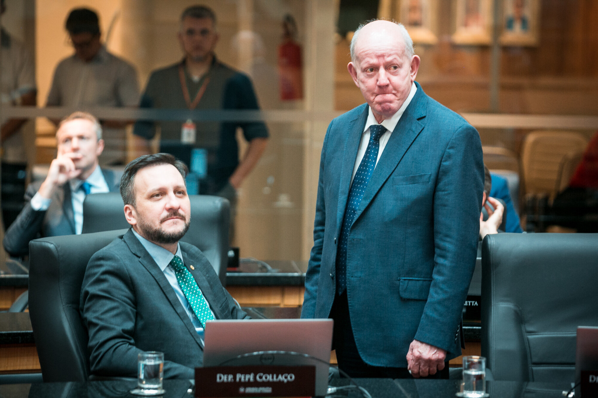 - Deputado Pepê Collaço (PP)
 - Deputado Marcos Vieira (PSDB)