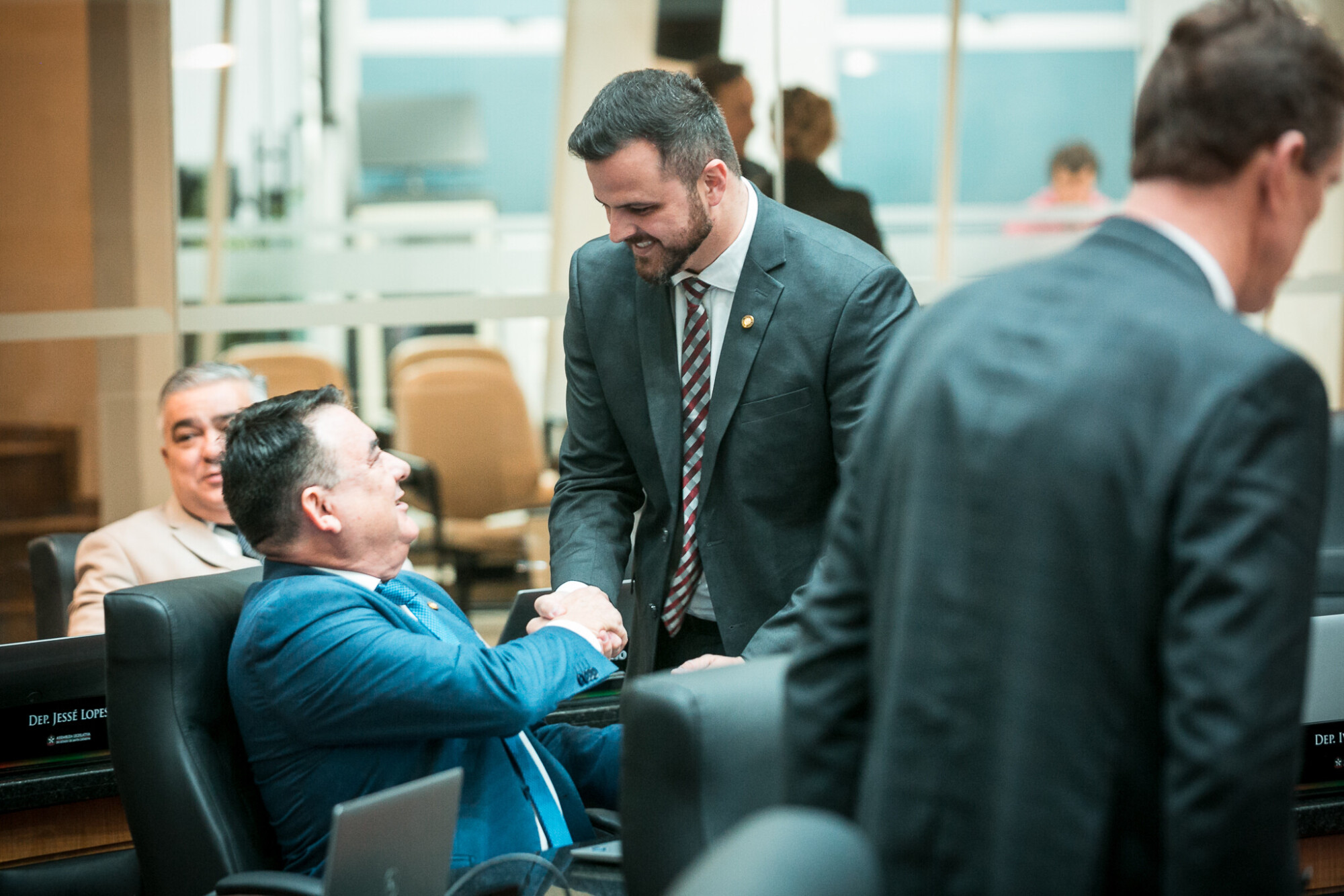 - Deputado Mauricio Peixer (PL)	
 - Deputado Lucas Neves (Podemos)