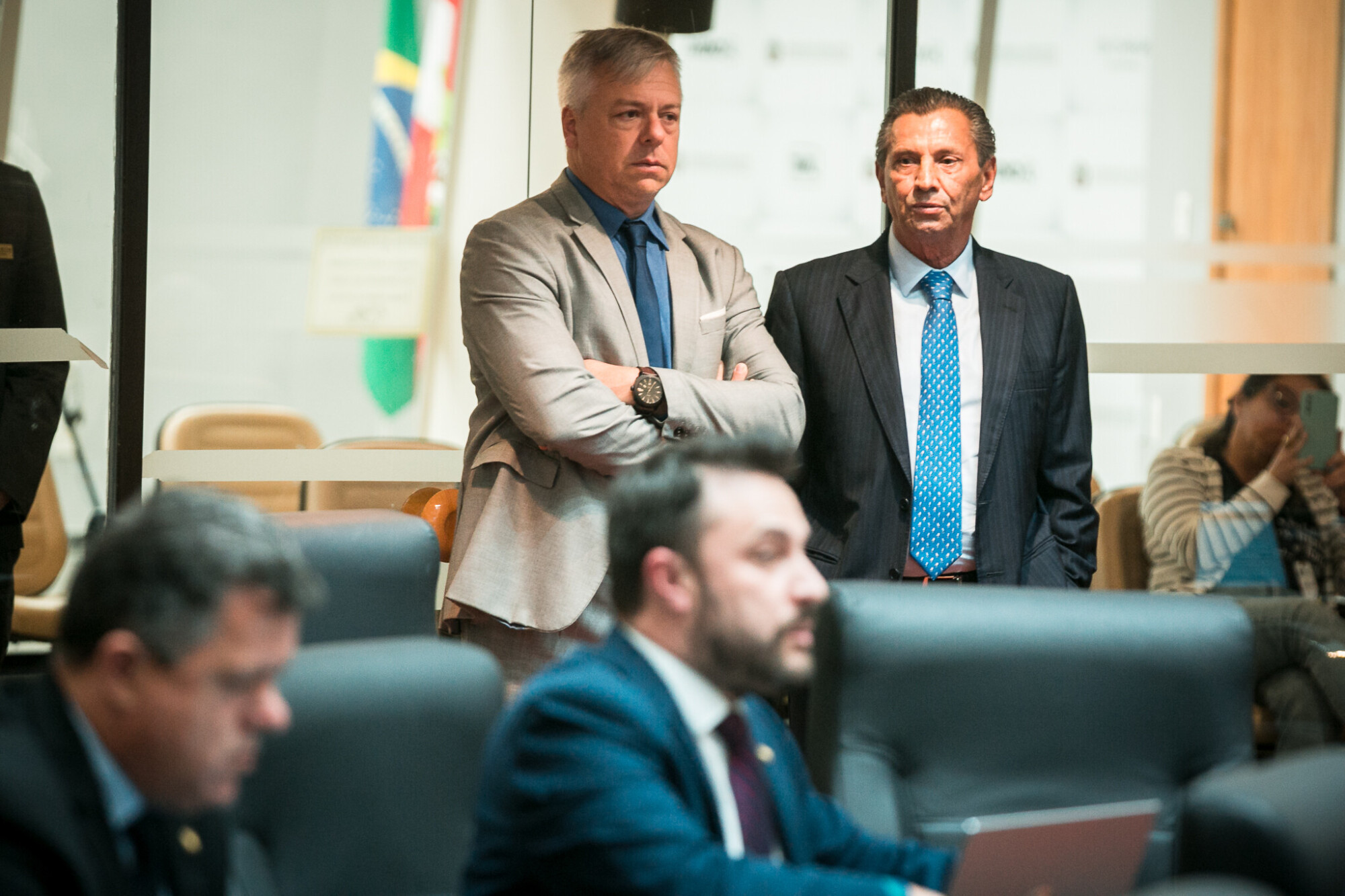 - Deputado Fabiano da Luz (PT)
 - Deputado Julio Garcia (PSD)