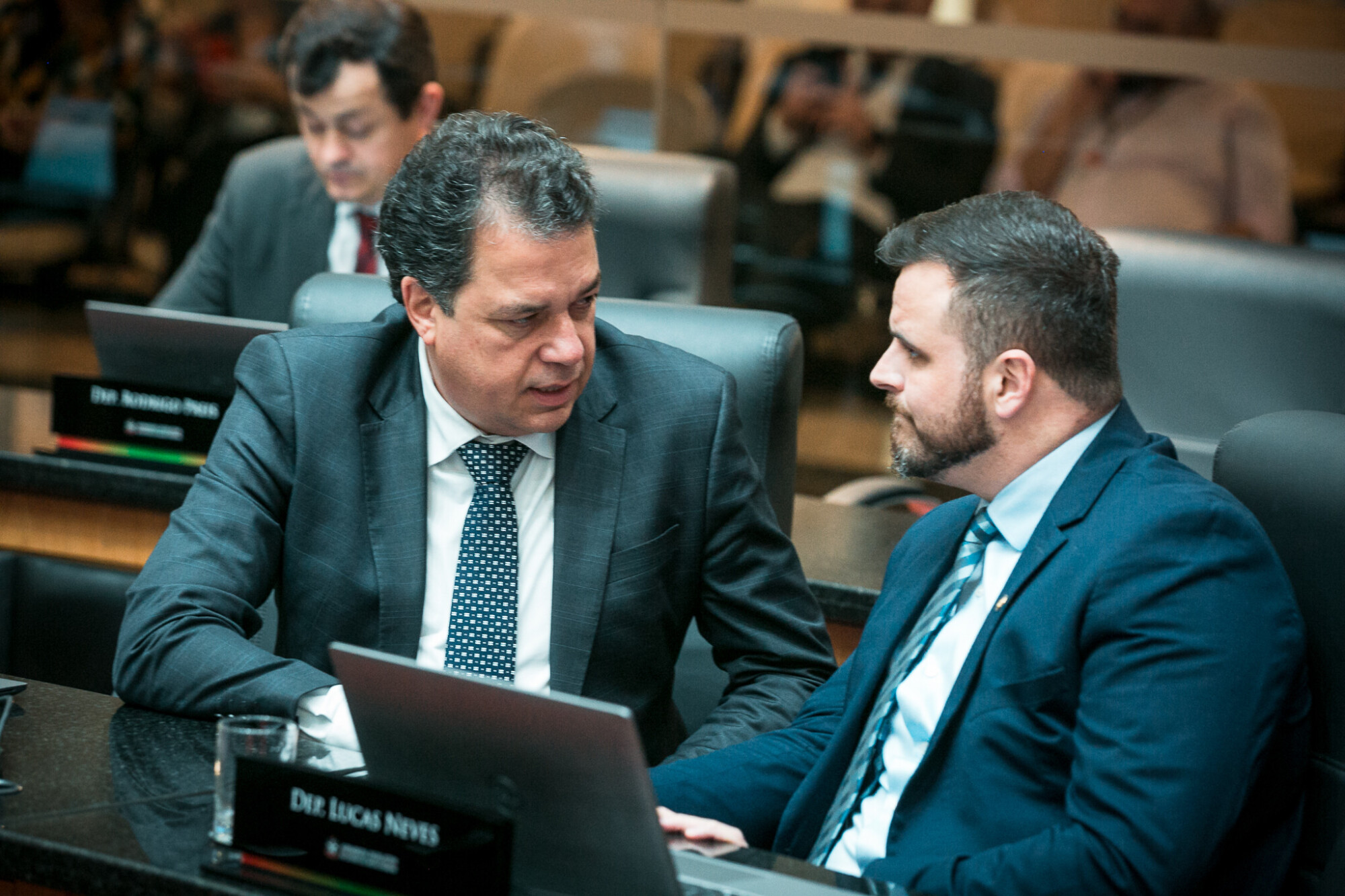 - Deputado Rodrigo Minotto (PDT)
 - Deputado Lucas Neves (PODEMOS)