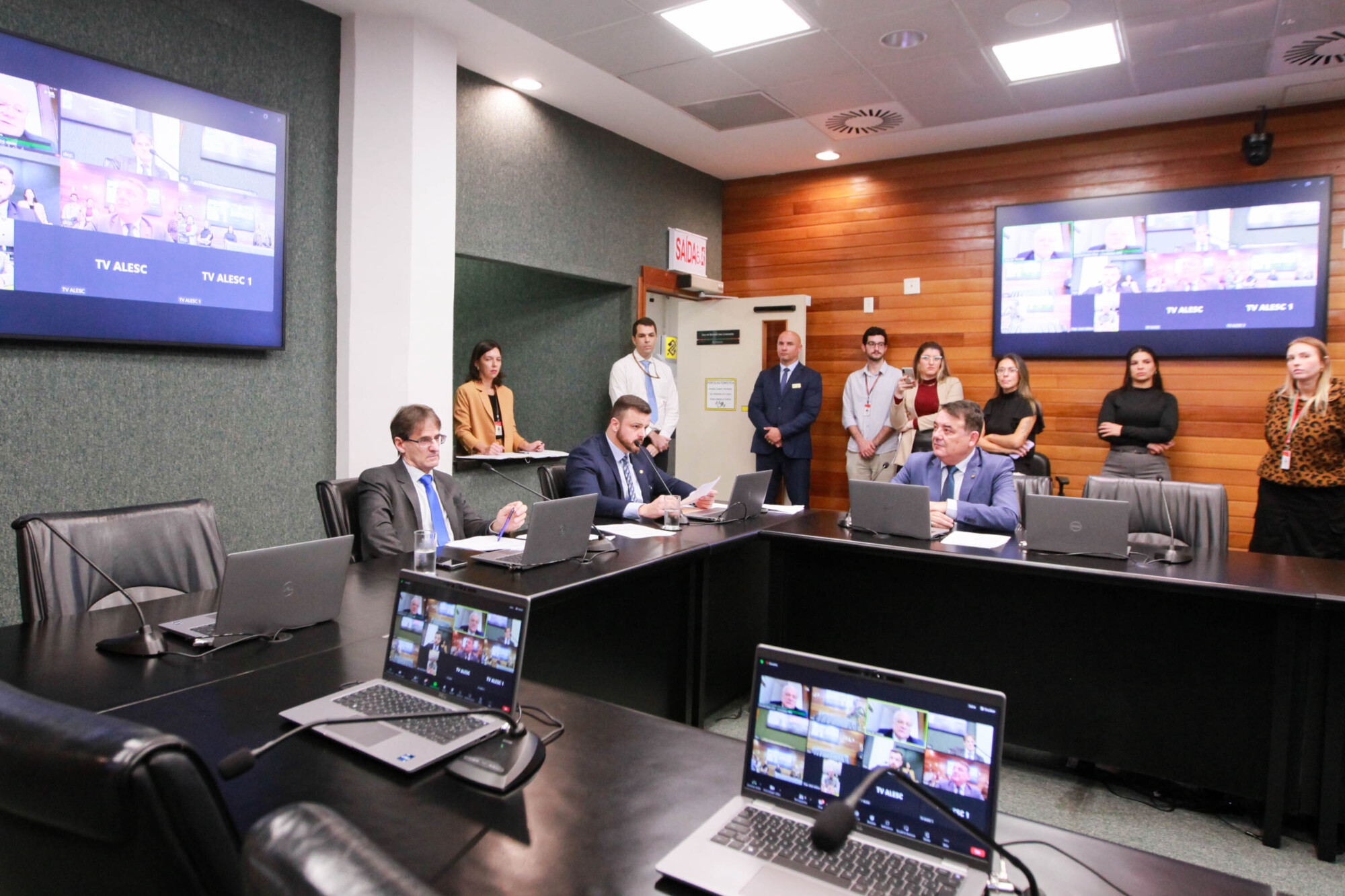 - Deputado Neodi Saretta (PT) 	
 - Deputado Lucas Neves (Podemos) 	
 - Deputado Mauricio Peixer (PL)