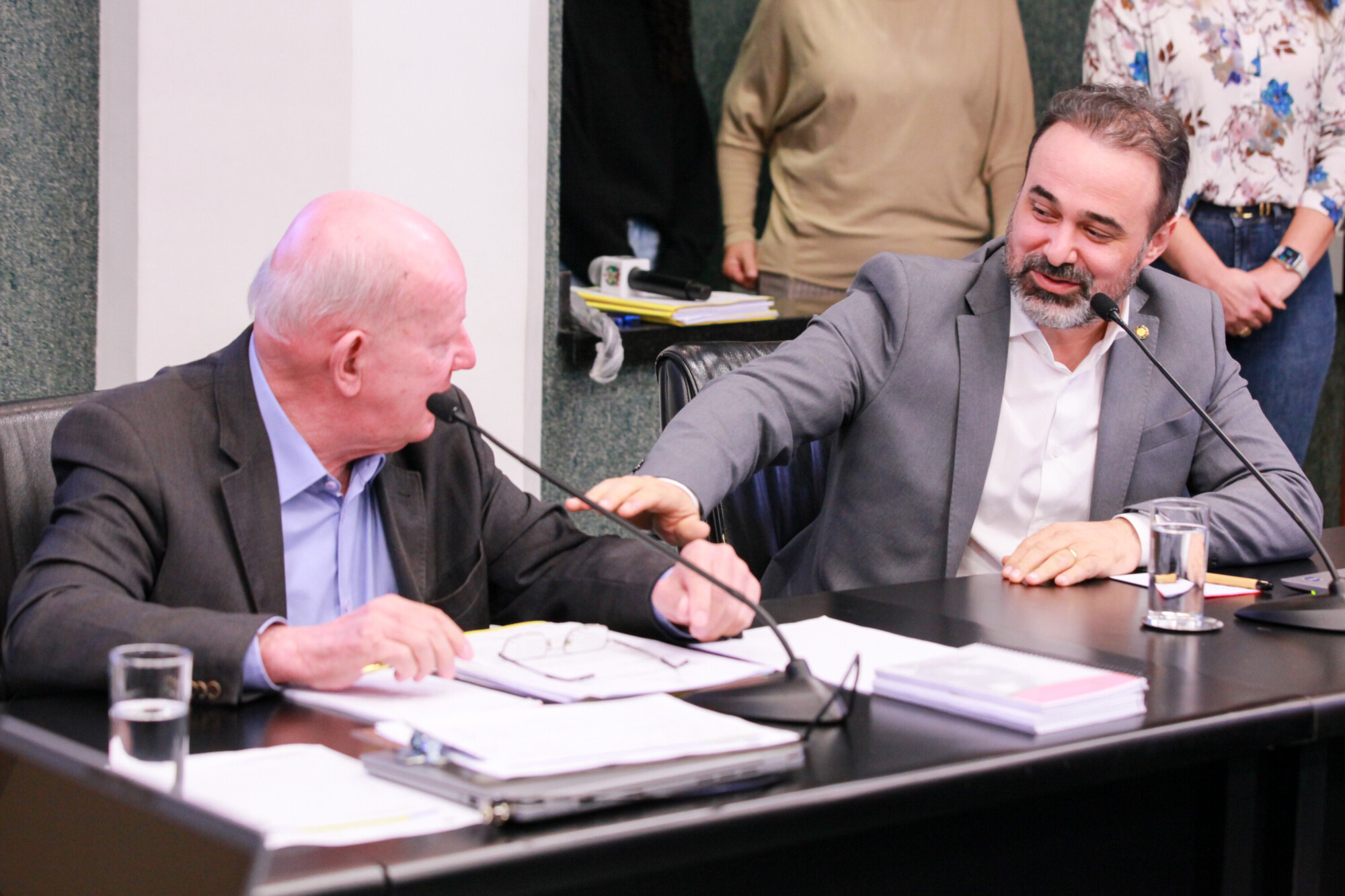 - Deputado Marcos Vieira (PSDB)
- Deputado Cleiton Fossa (MDB)