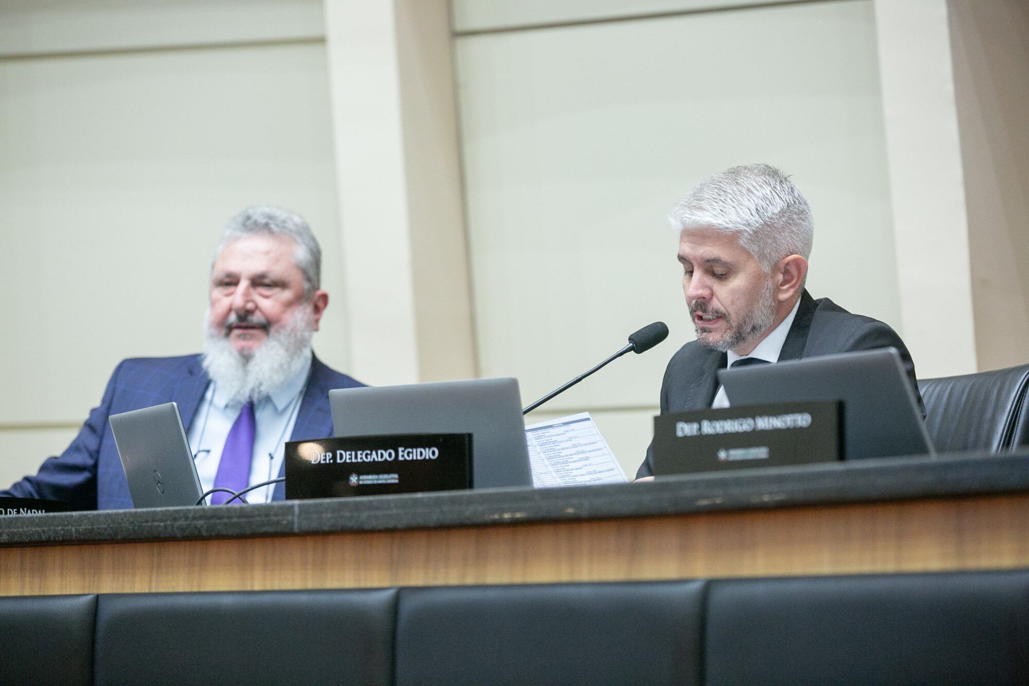 - Deputado Padre Pedro Baldissera (PT) 	
- Deputado Delegado Egídio Ferrari (PL)