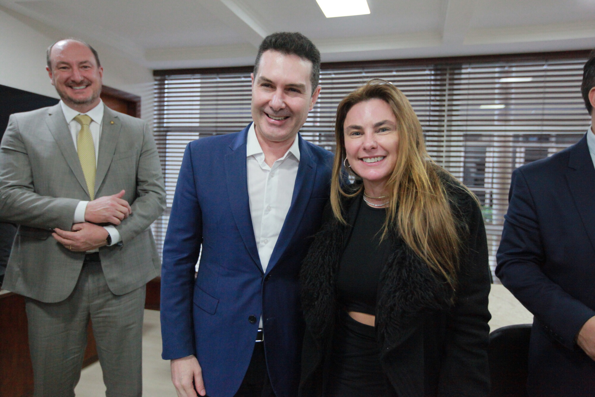 - Deputado Mauro de Nadal (MDB) 	
 Jader Filho - Ministro das Cidades  - Deputada Paulinha (Podemos)