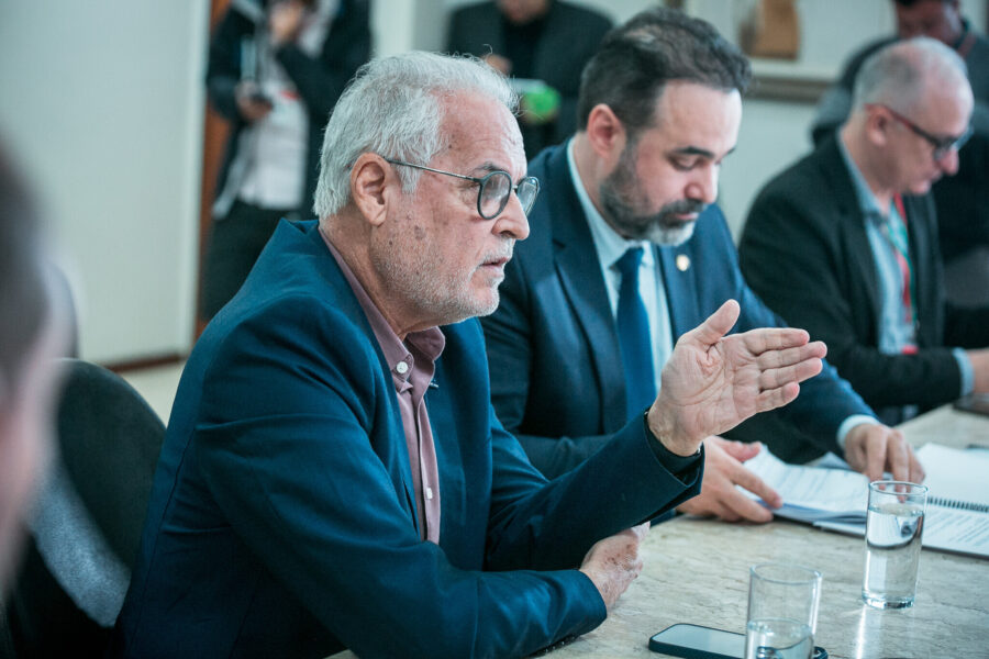 Presidente da Casan, Edson Moritz