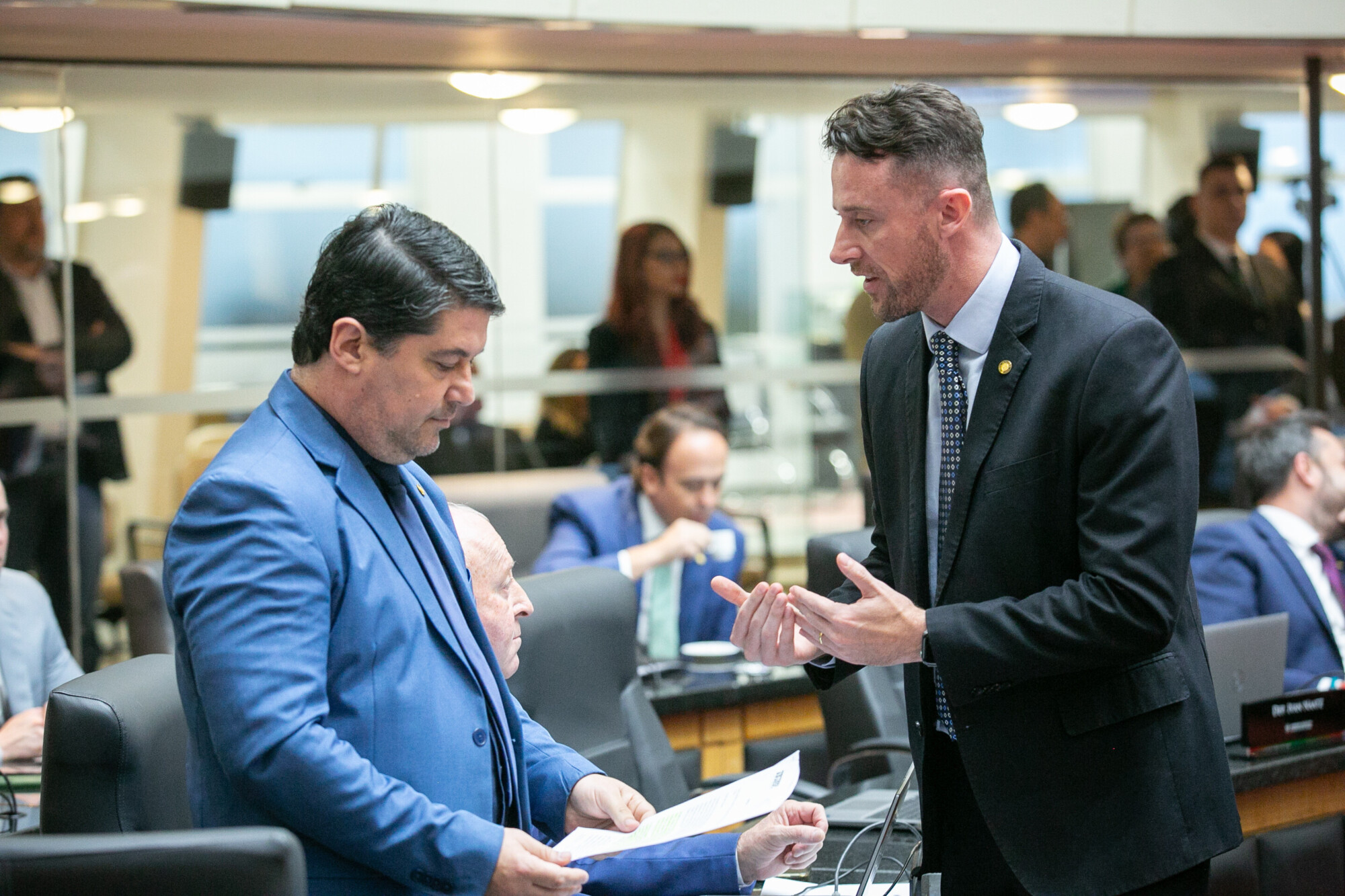 - Deputado Emerson Stein (MDB)
 - Deputado Fernando Krelling (MDB)