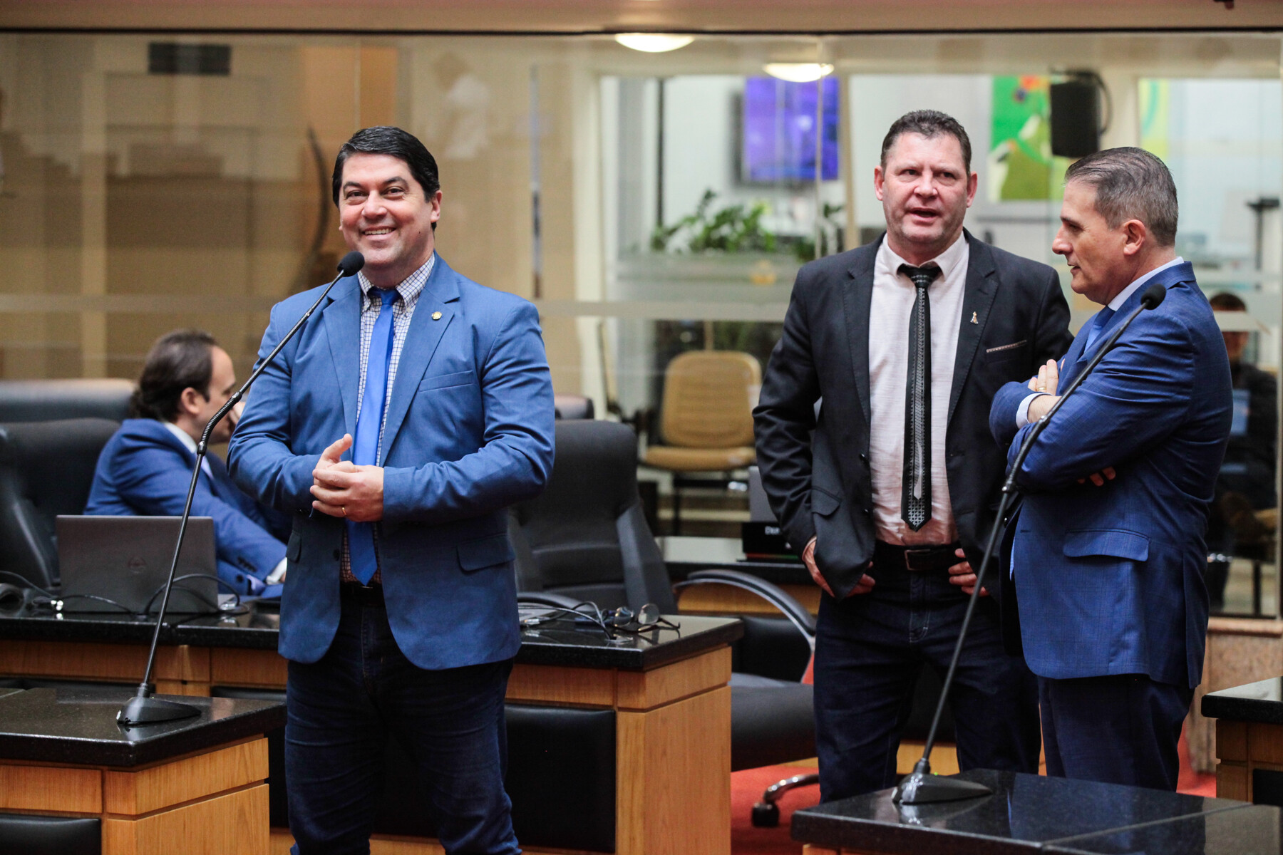 - Deputado Emerson Stein (MDB) - Deputado Edilson Massoco (PL)  - Deputado Altair Silva (PP)