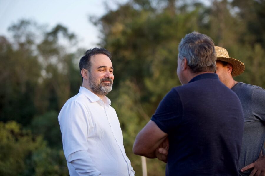Deputado Cleiton Fossá e lideranças do Extremo Oeste