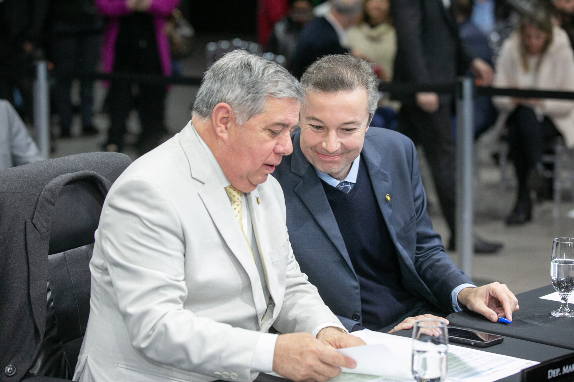 - Deputado Mário Motta (PSD)
 - Deputado Napoleão Bernardes (PSD)