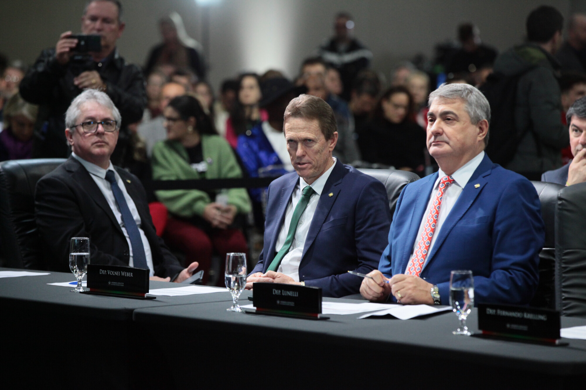 - Deputado Tiago Zilli (MDB)
 - Deputado Volnei Weber (MDB)
 - Deputado Emerson Stein (MDB)