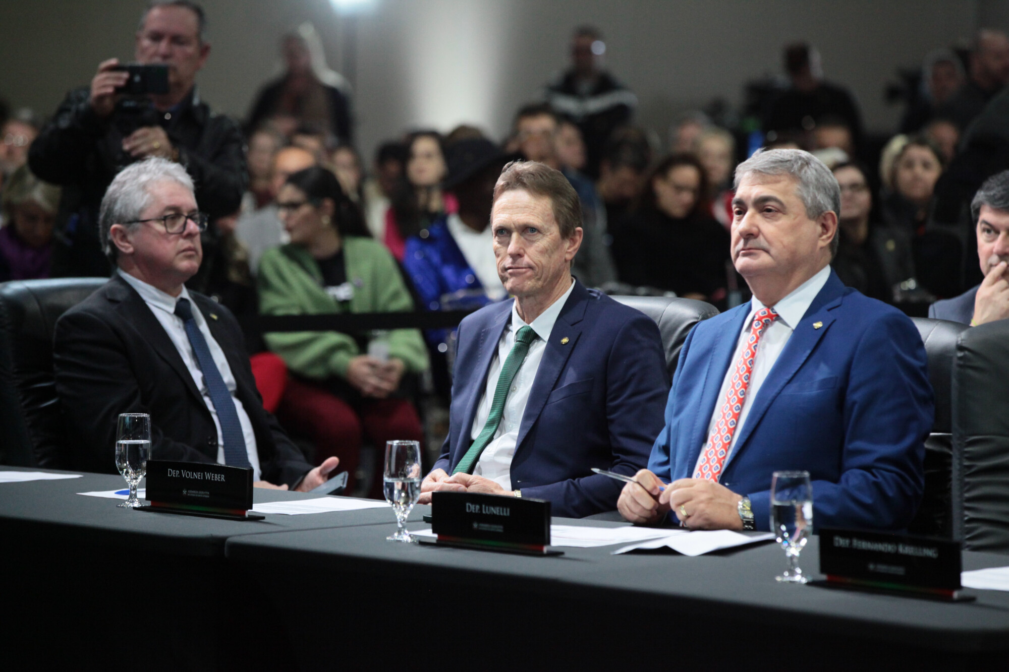 - Deputado Tiago Zilli (MDB)
 - Deputado Volnei Weber (MDB)
 - Deputado Emerson Stein (MDB)