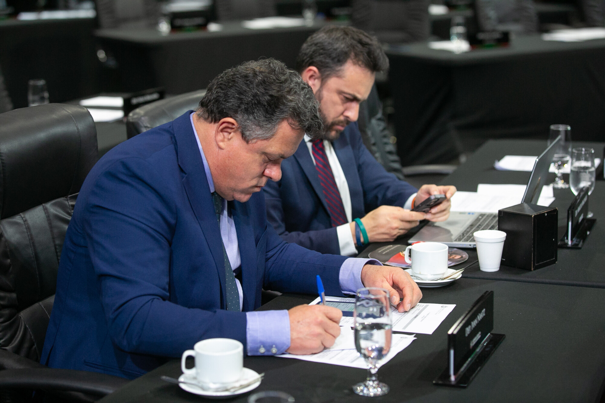 - Deputado Ivan Naatz (PL) 	
 - Deputado Marcius Machado (PL)