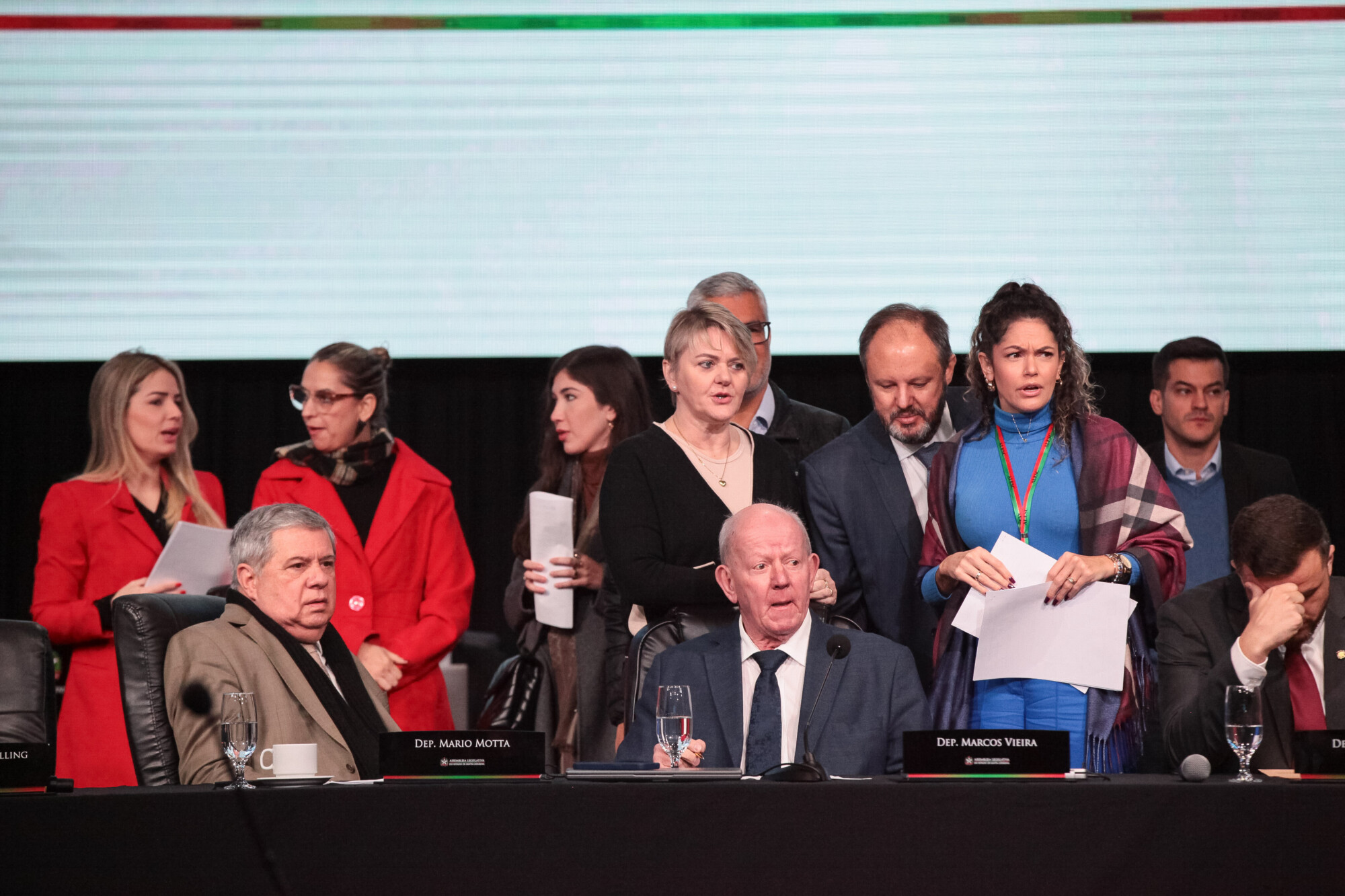 - Deputado Mário Motta (PSD)
- Deputado Marcos Vieira (PSDB)