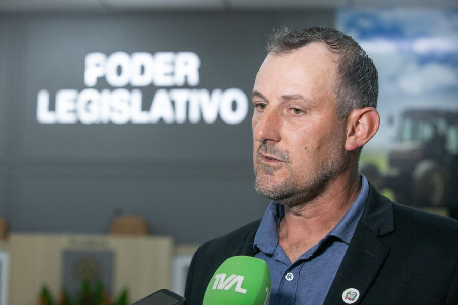 Jelson Gesser,  presidente da Associação dos Produtores de Cebola de Santa Catarina (Aprocesc).