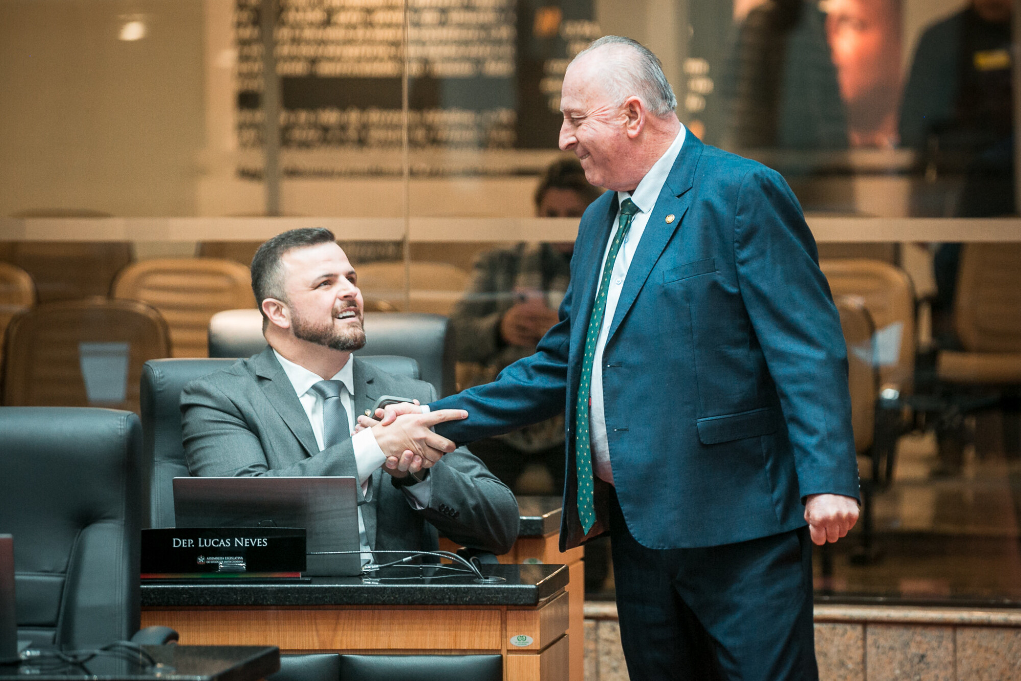 - Deputado Lucas Neves (Podemos) 	
 - Deputado Oscar Gutz (PL)