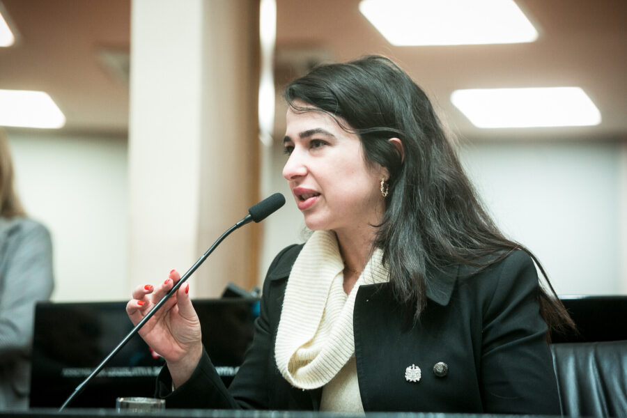 Diretora do HCTP de Florianópolis, Danielle Amorim Silva