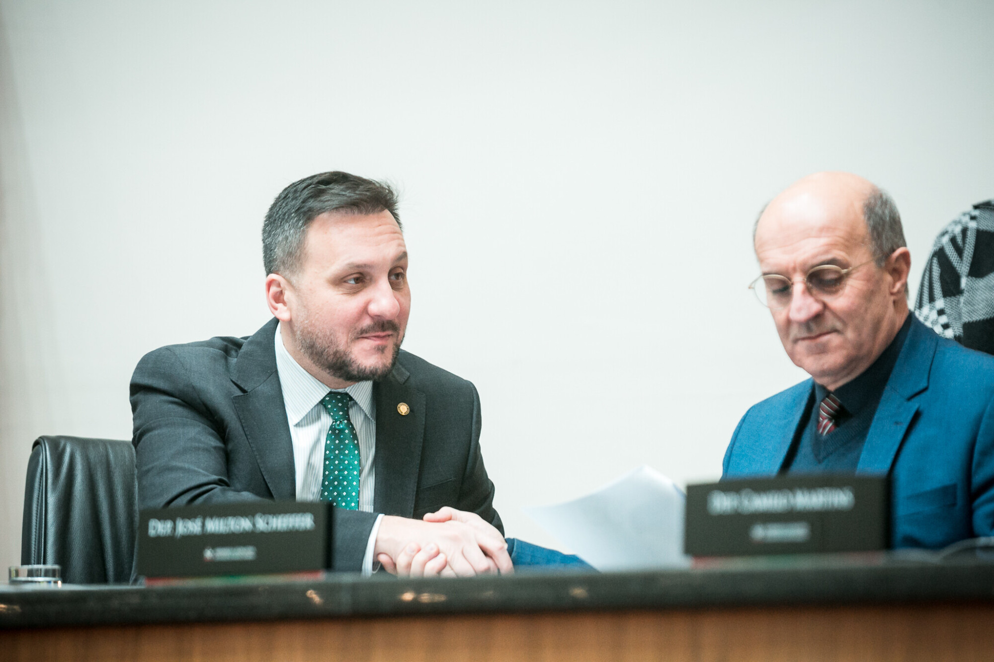 - Deputado Pepê Collaço (PP)
 - Deputado José Milton Scheffer (PP)