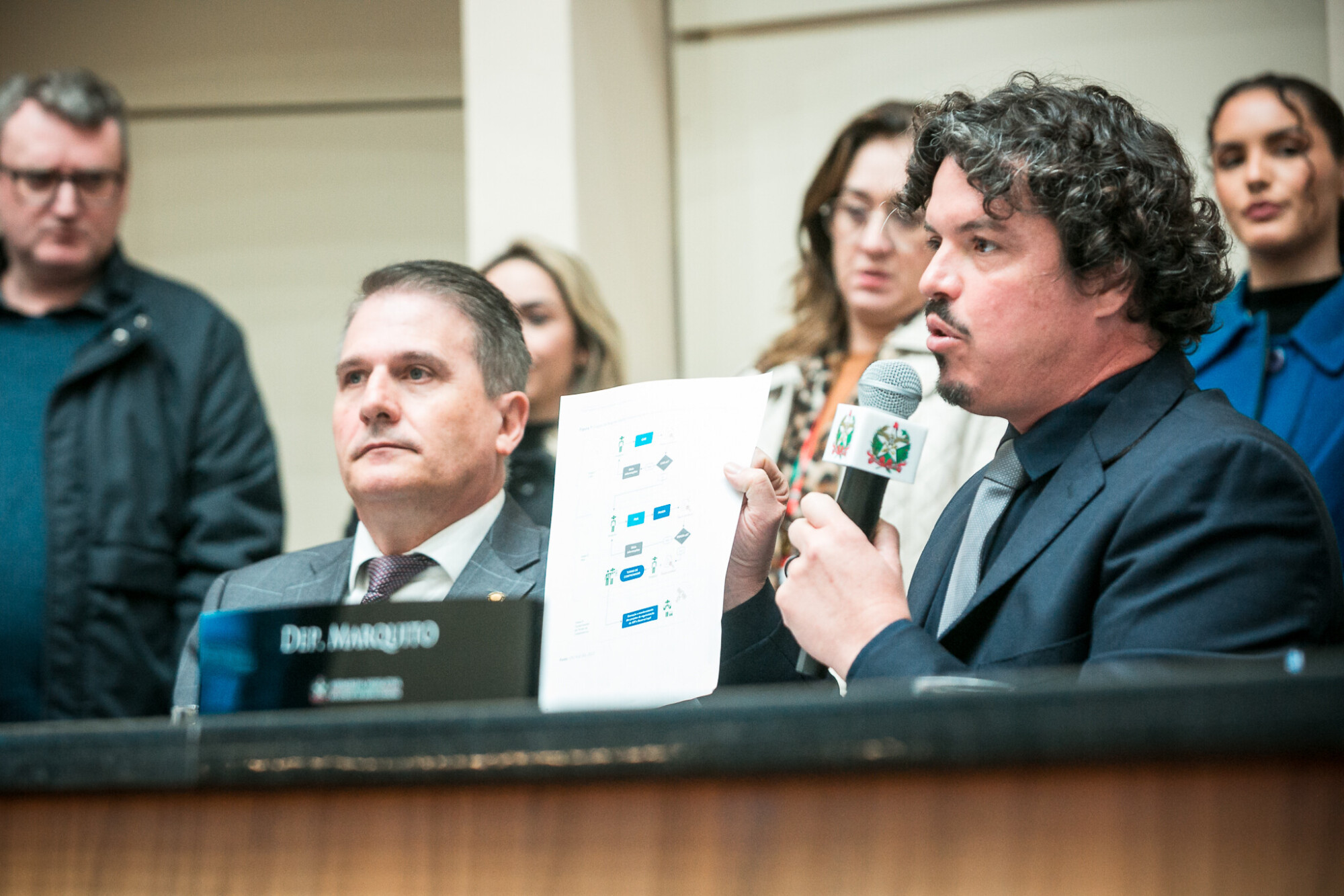 - Deputado Altair Silva (PP) 	
- Deputado Marquito (PSOL)