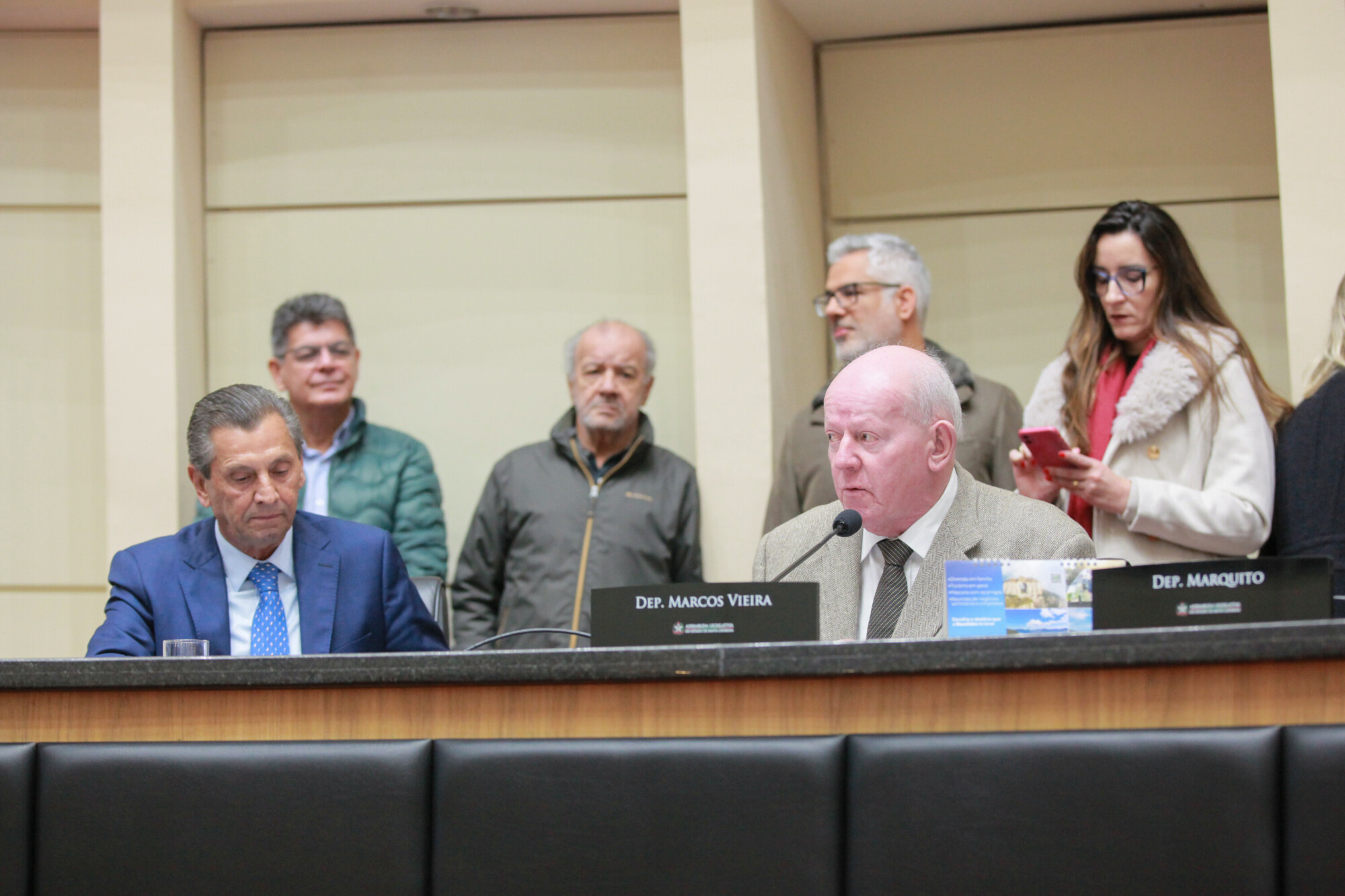 - Deputado Julio Garcia (PSD) 	
 - Deputado Marcos Vieira (PSDB)