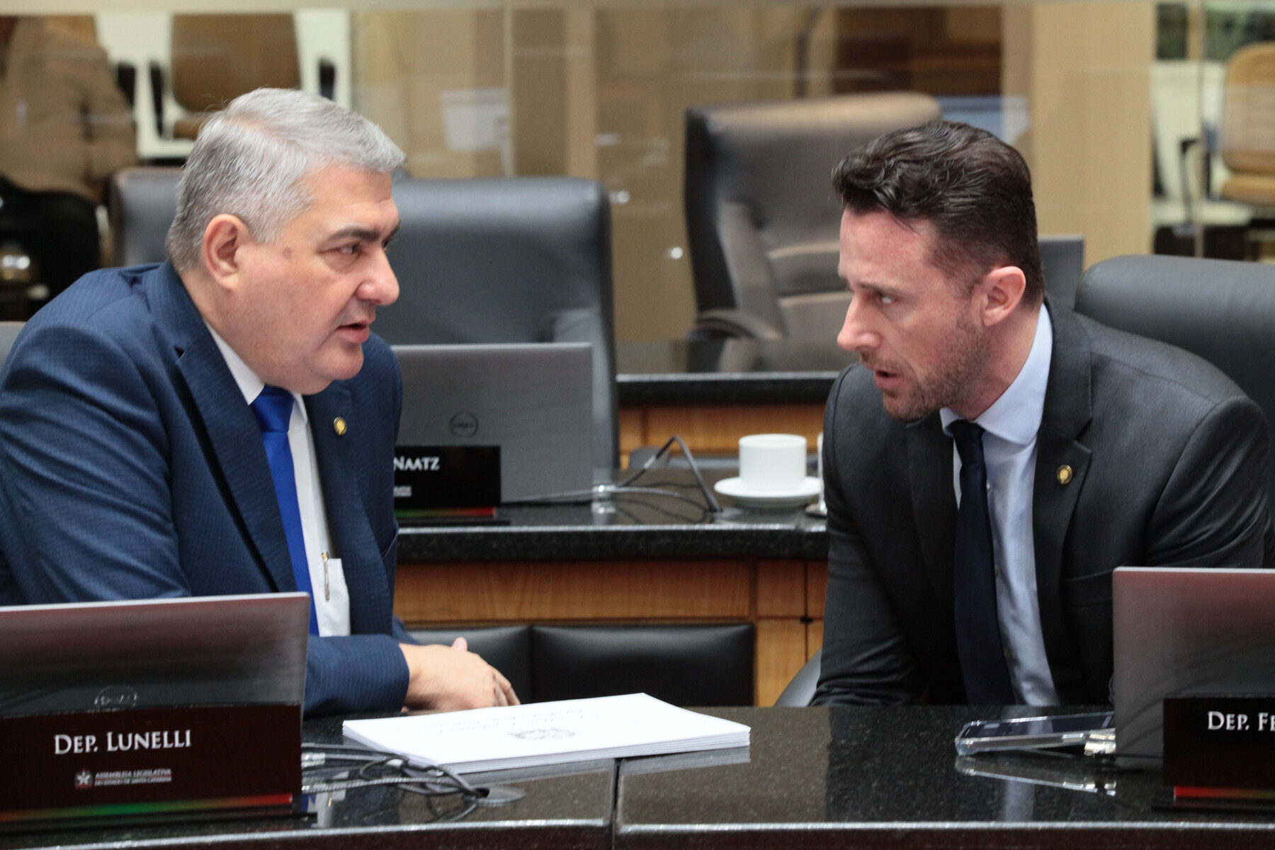- Deputado Antídio Lunelli (MDB) 	
- Deputado Fernando Krelling (MDB)