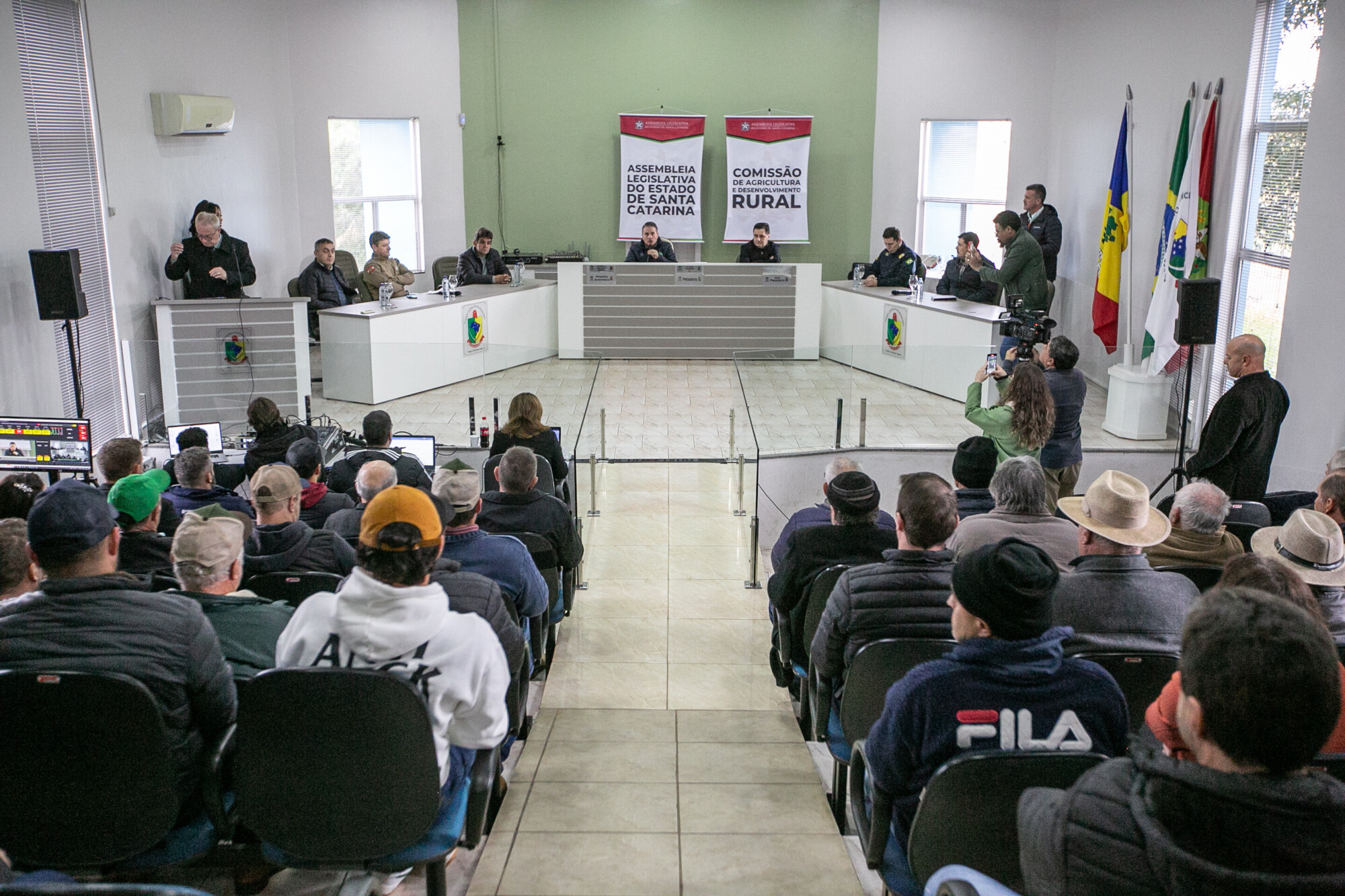 AUDIÊNCIA PÚBLICA -Trânsito de máquinas agrícolas em rodovias, realizada em Campo Erê