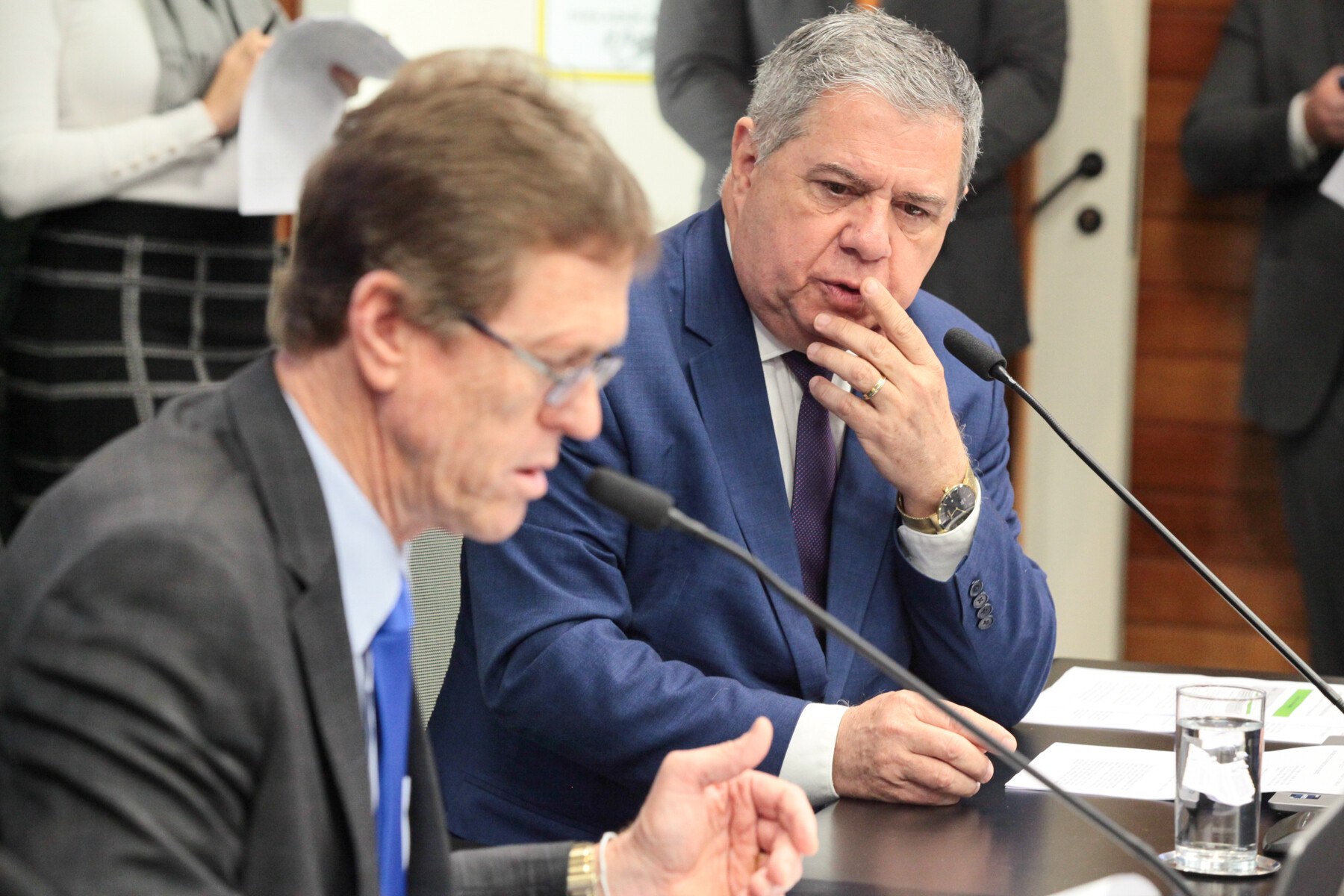 - Deputado Volnei Weber (MDB)
- Deputado Mário Motta (PSD)