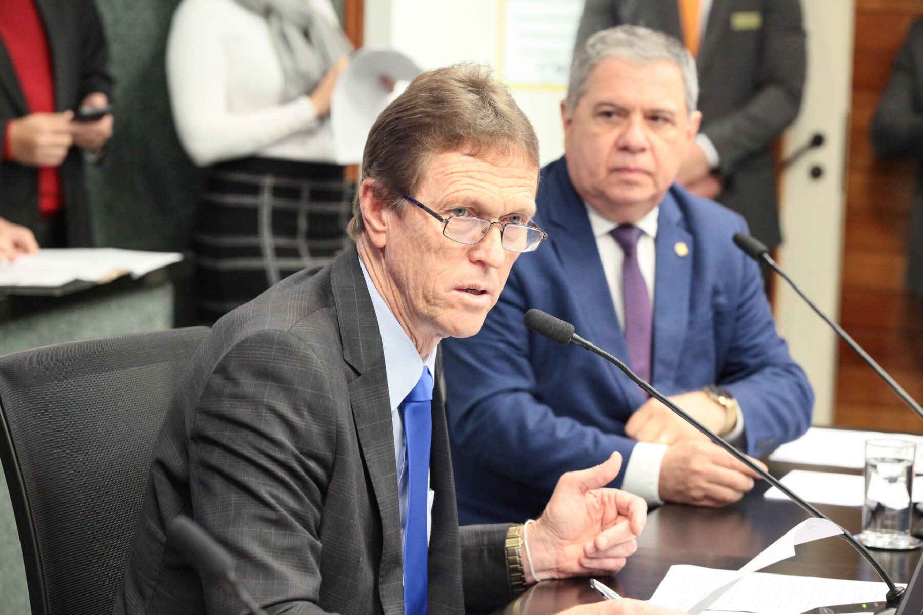- Deputado Volnei Weber (MDB)
- Deputado Mário Motta (PSD)