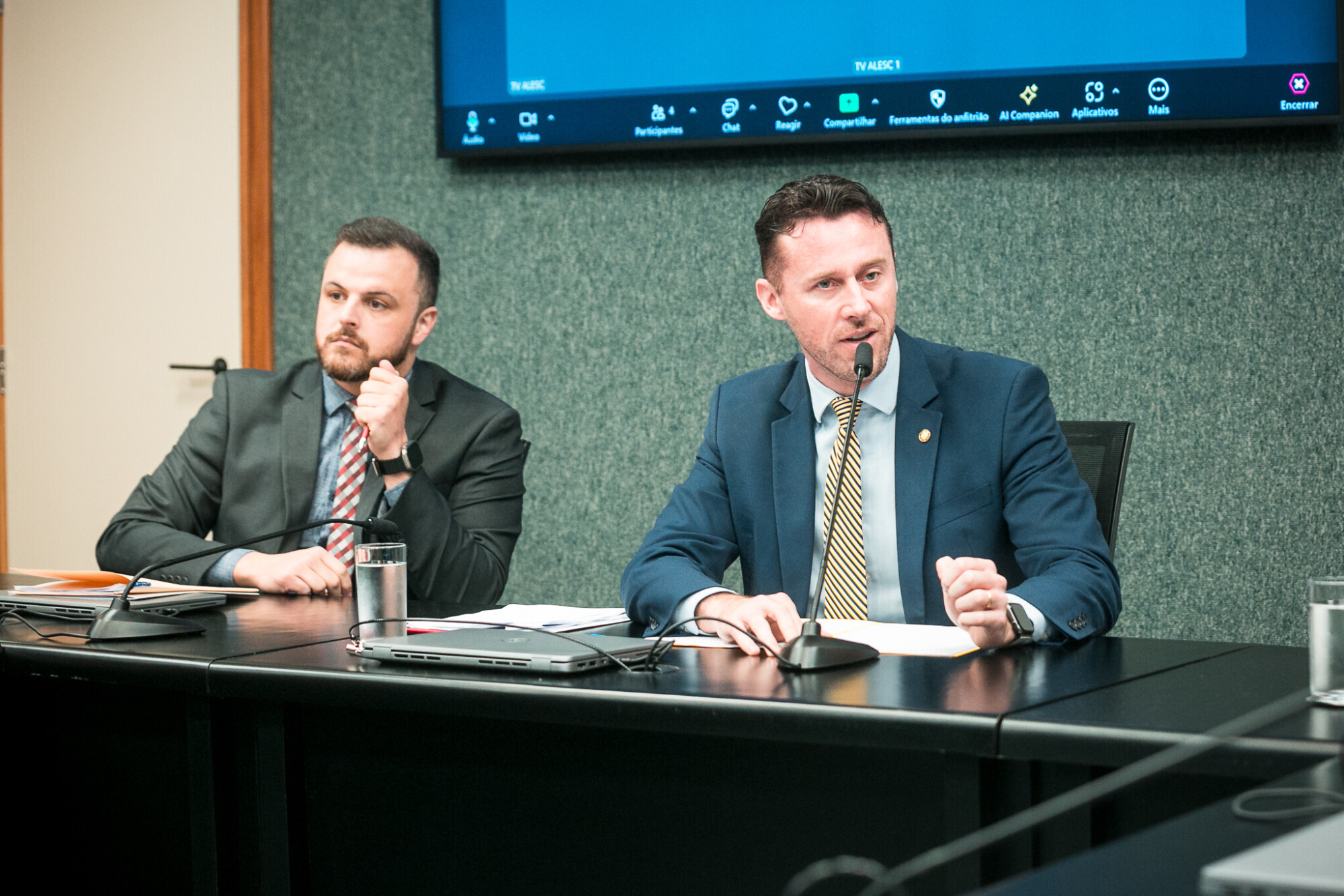 - Deputado Lucas Neves (Podemos)- Deputado Fernando Krelling (MDB)