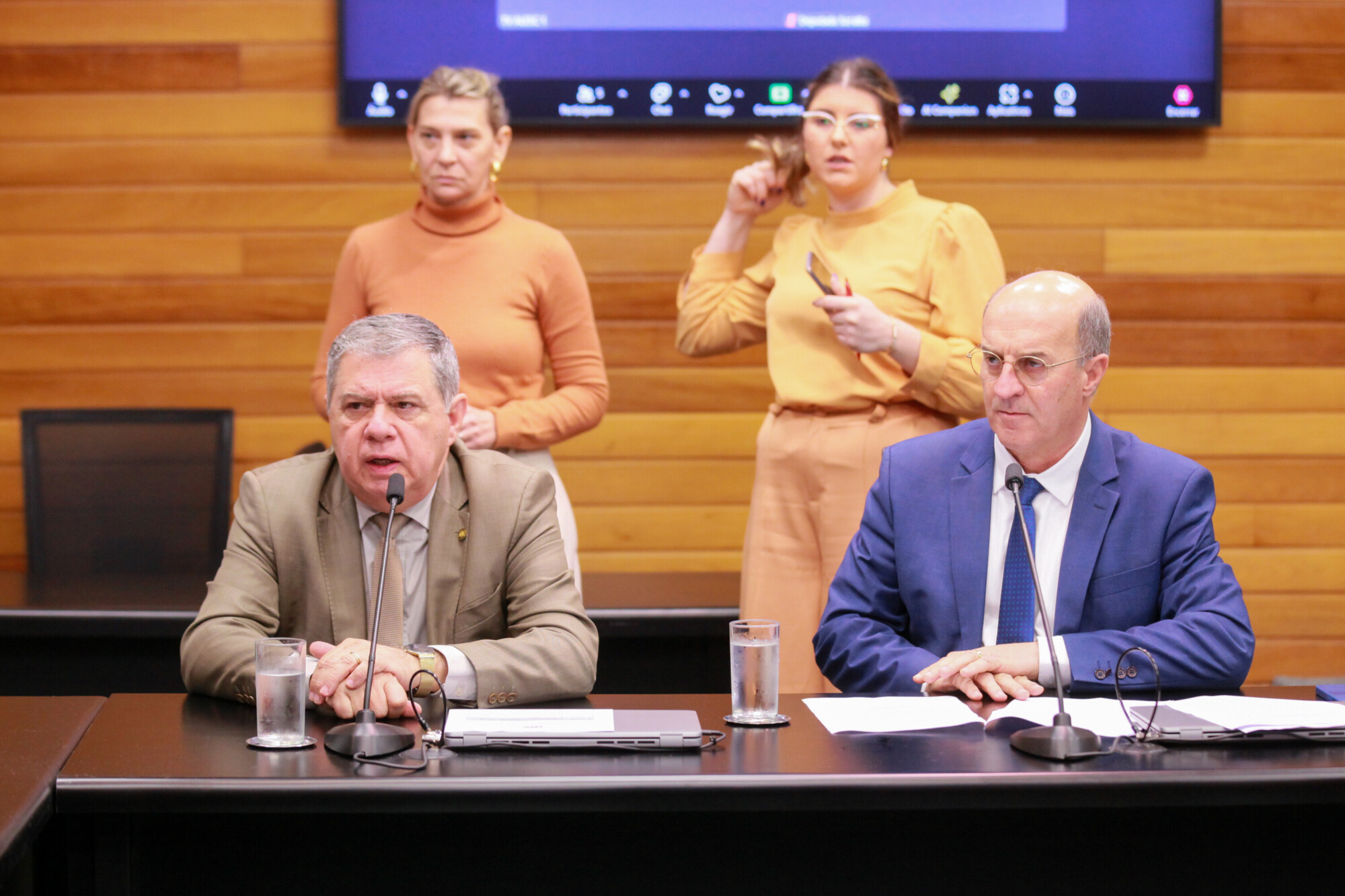 - Deputado Mário Motta (PSD)
- Deputado José Milton Scheffer (PP)