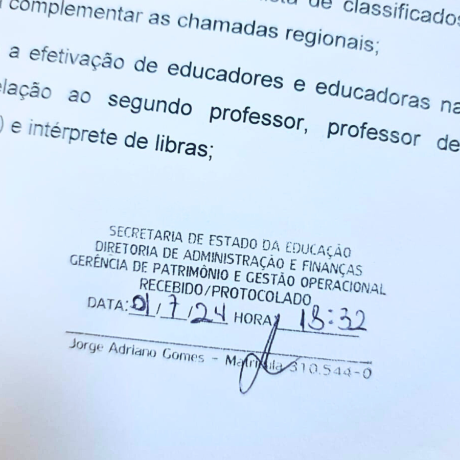 Luciane Carminatti solicita mudanças no edital para o concurso Magistério do Estado