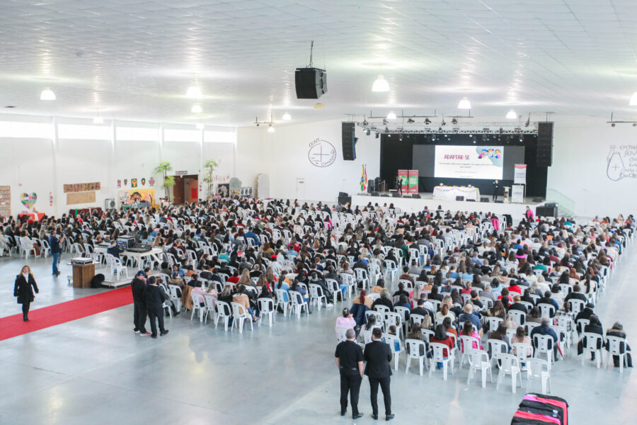 Evento, realizado em parceria com a prefeitura de Biguaçu, foi promovido na comunidade católica Divino Oleiro, em Governador Celso Ramos.